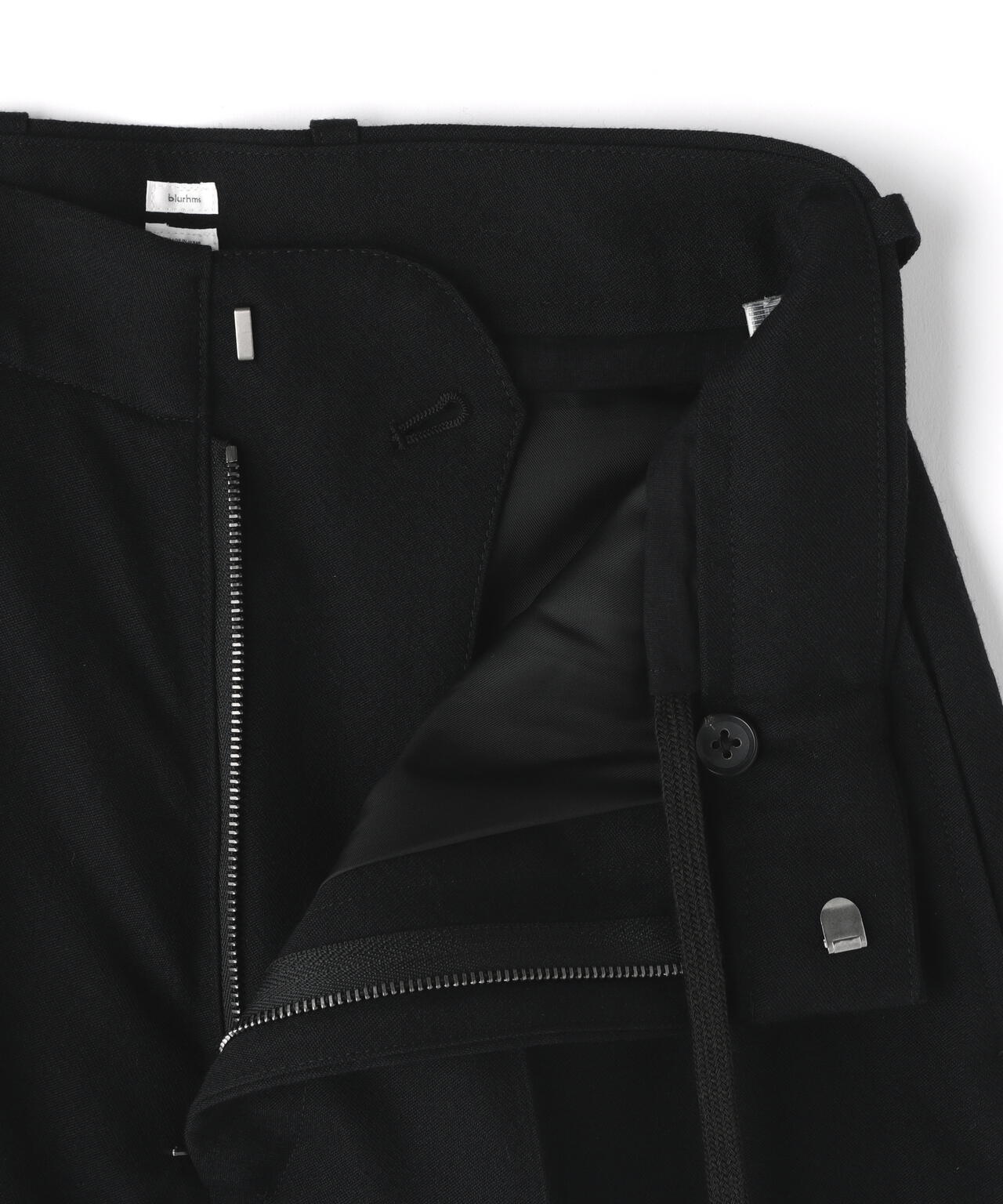 blurhms / WOOL GABARDINE TROUSERS