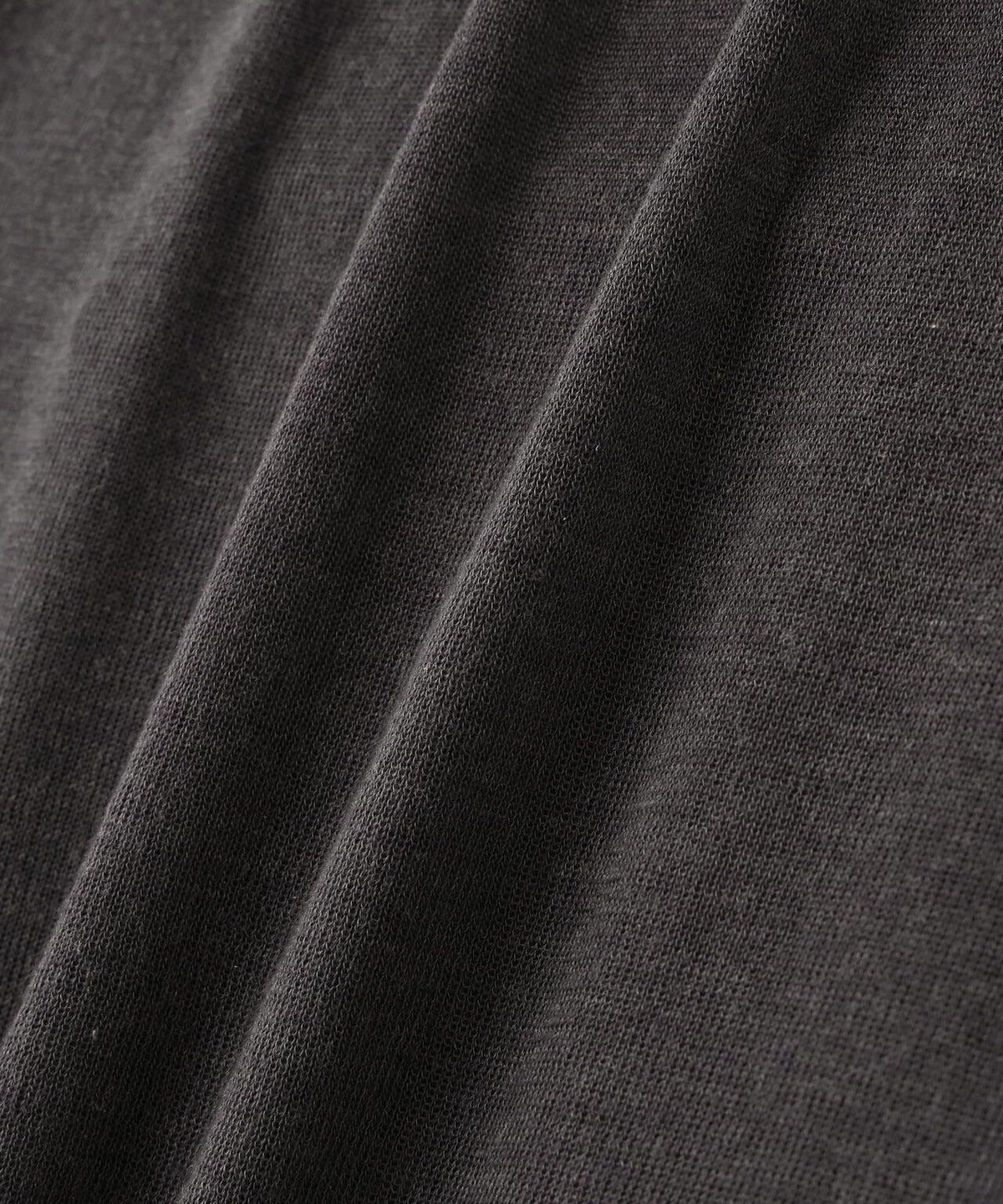 ATON / TENCEL SILK CIRCULER RIB TURTLENECK SWEATER