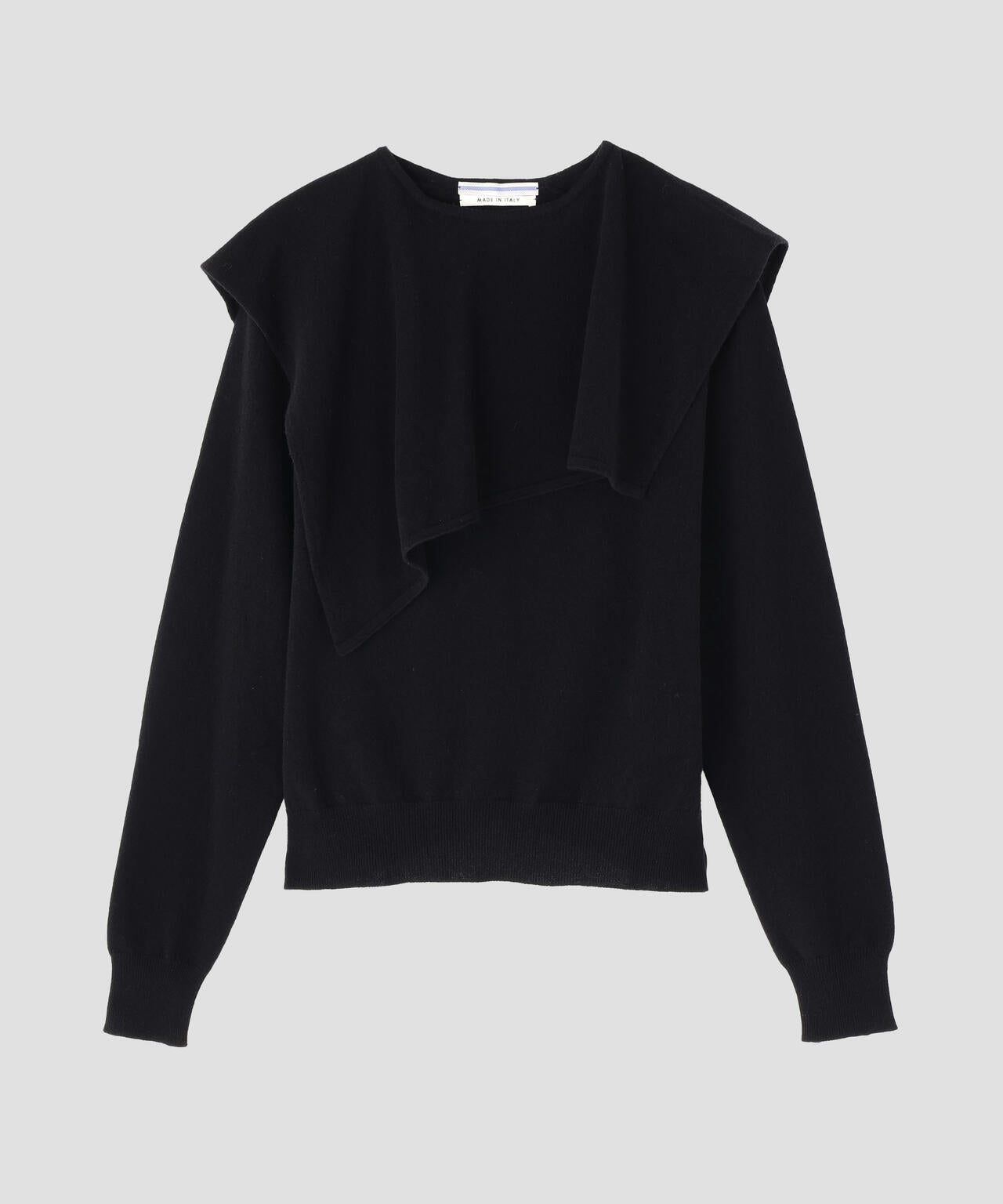 Cristaseya / FLANNEL SAILOR COLLAR SWEATER
