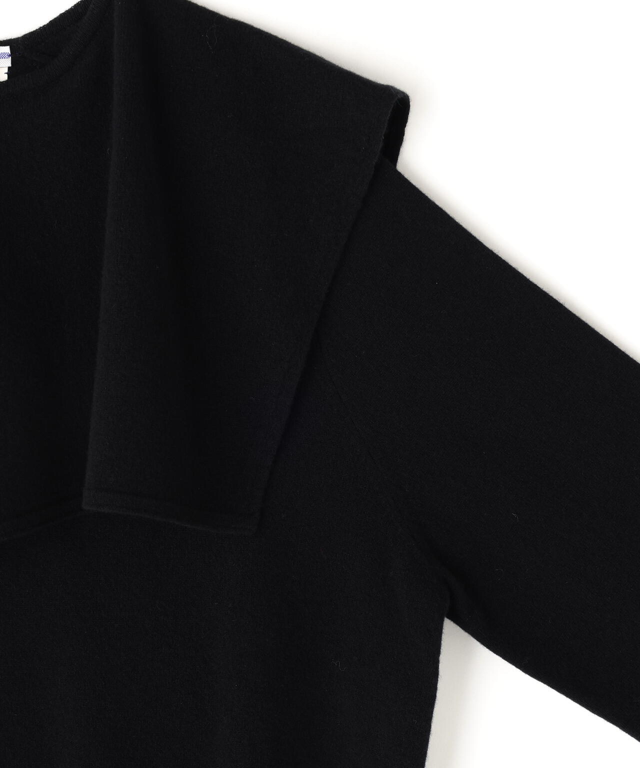 Cristaseya / FLANNEL SAILOR COLLAR SWEATER