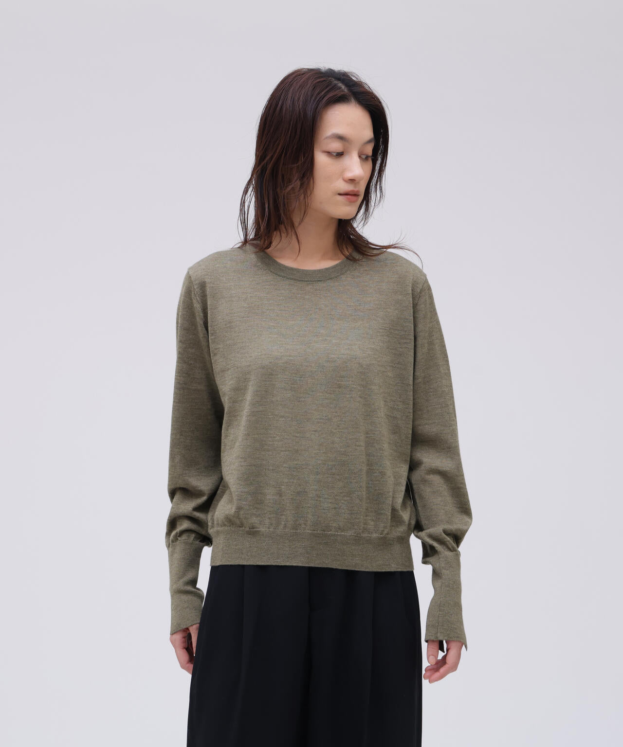 SAYAKA DAVIS / CASHMERE PULLOVER | THE LIBRARY（ザ ライブラリー