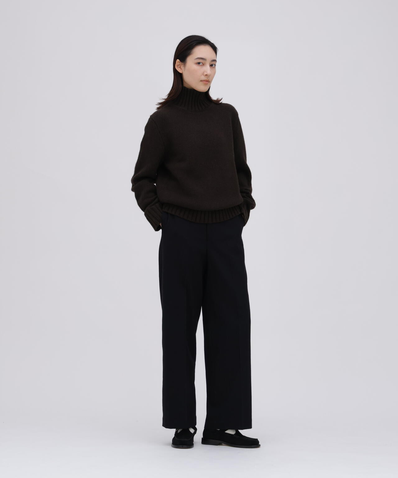 STUDIO NICHOLSON / YAK WOOL BLEND 3GG NEAT FIT