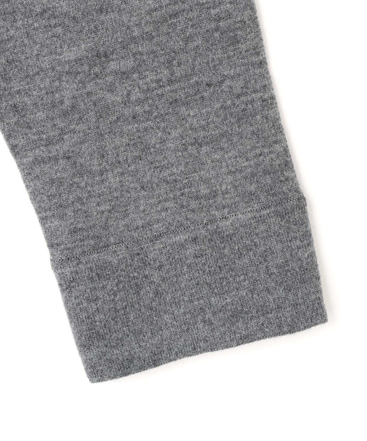 ATON / MERINO COLLEGE KNIT KNIT SHIRT