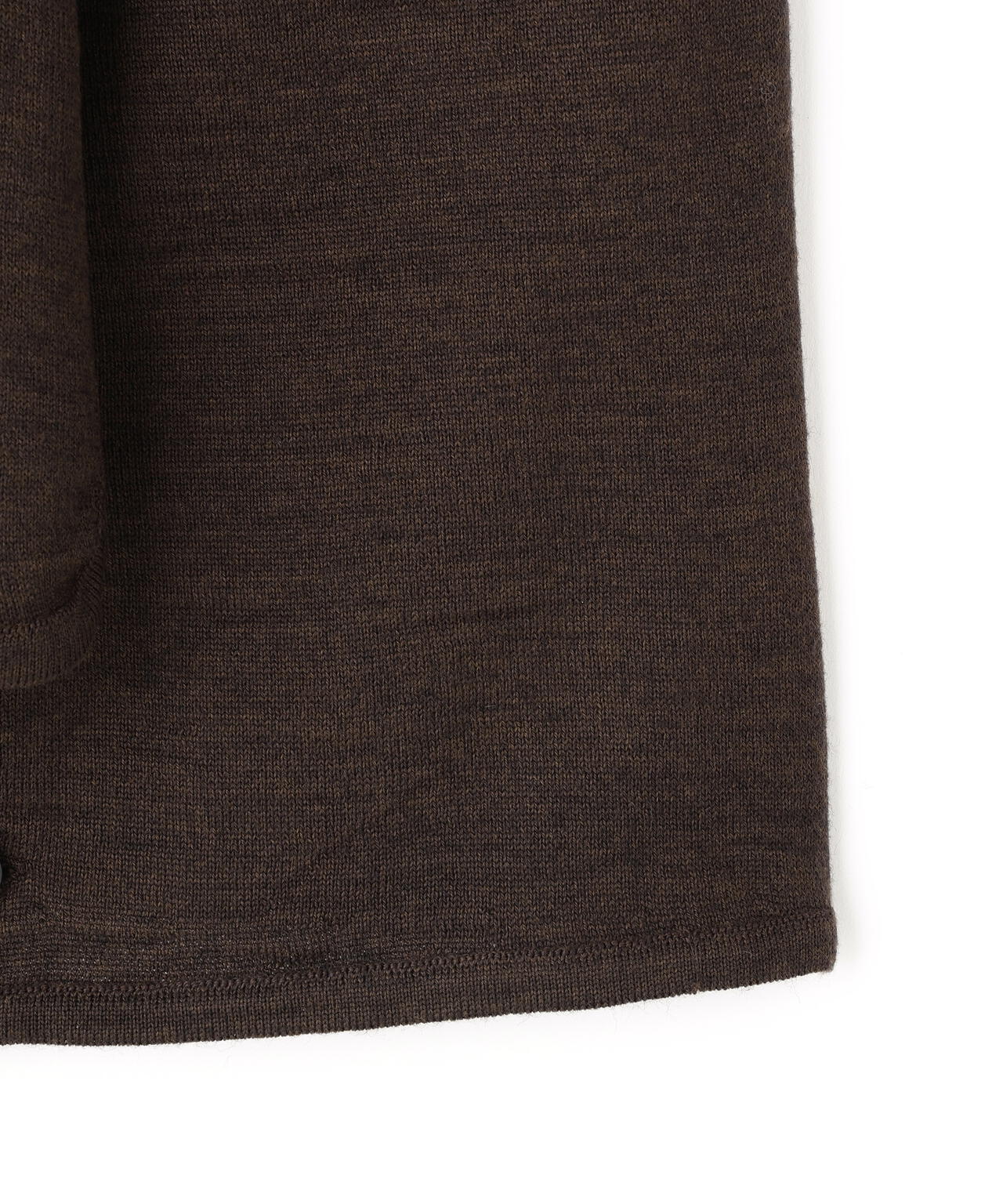 LEMAIRE / ASYMMETRICAL SLEEVELESS CARDIGAN
