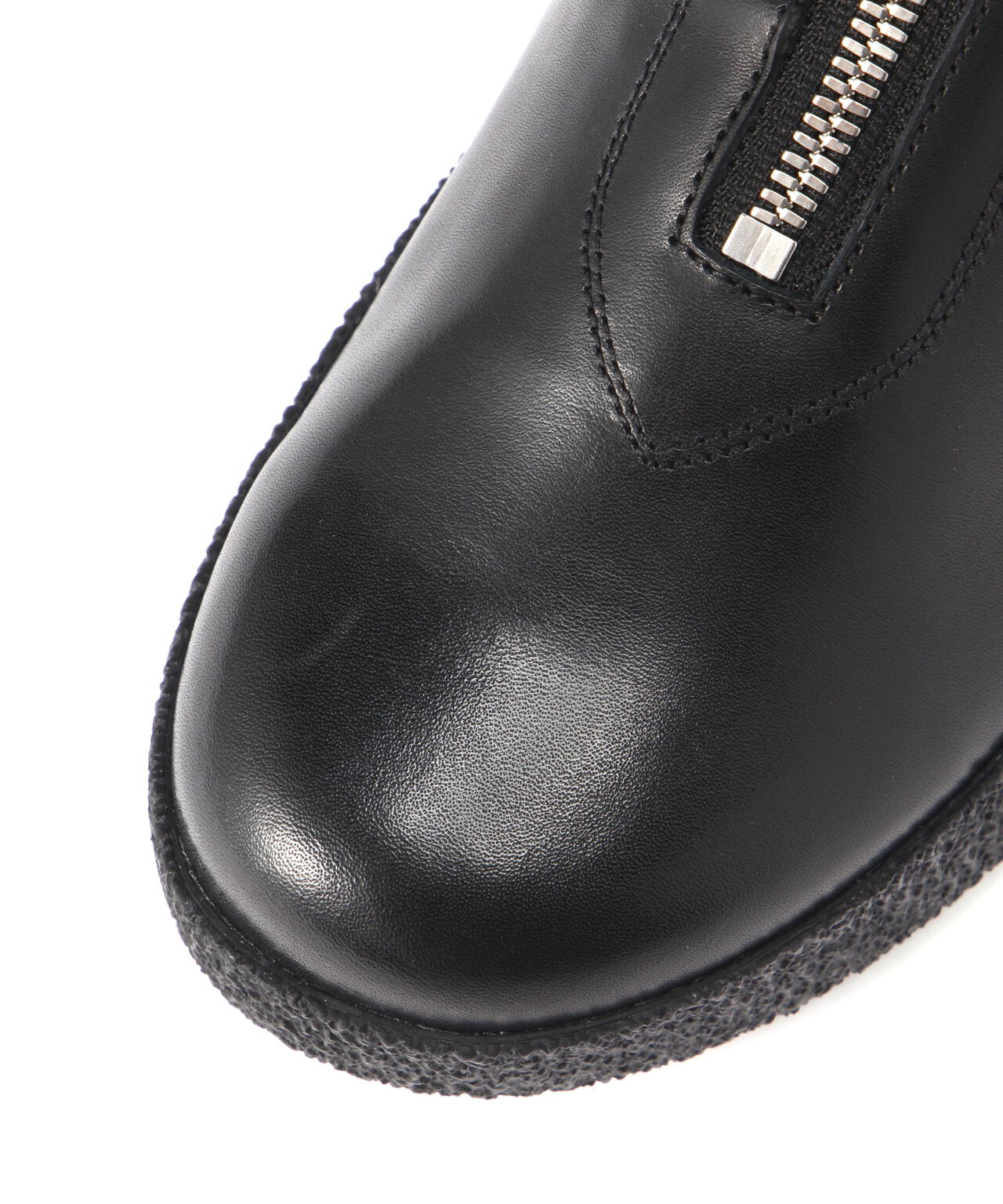 BEAUTIFUL SHOES / CREPE-CUP FRONT-ZIP