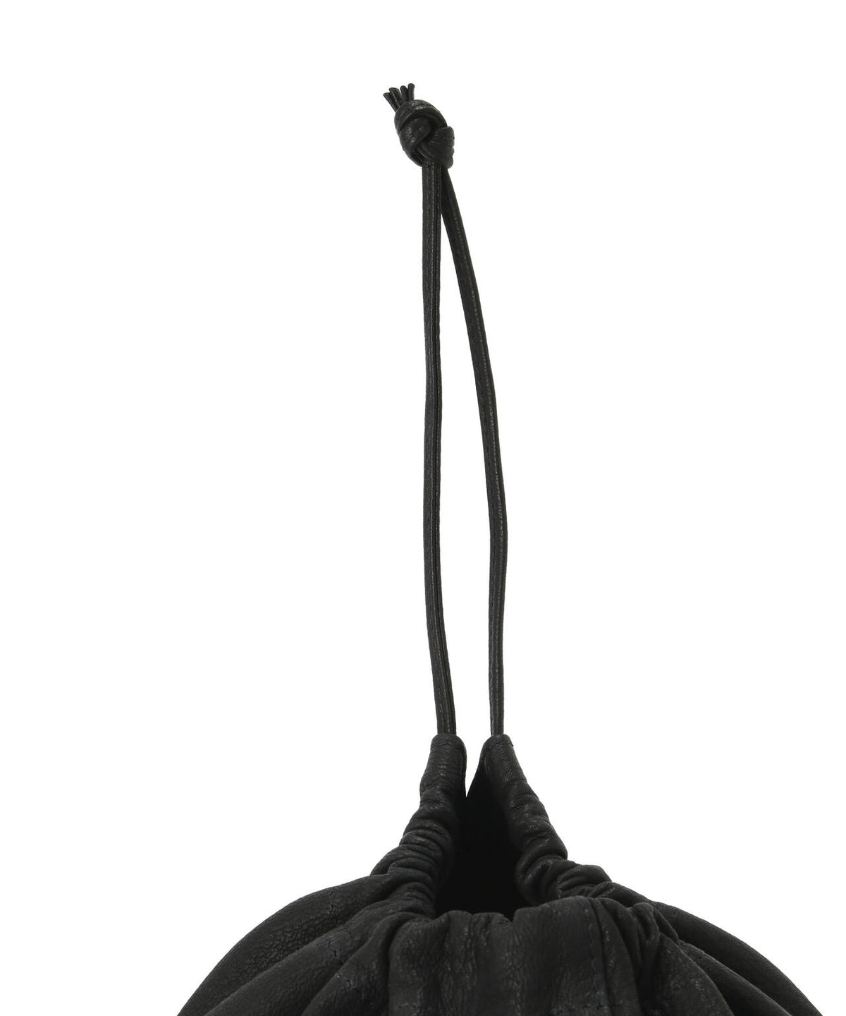 Aeta / Double Faced CYLINDER DRAWSTRING POUCH