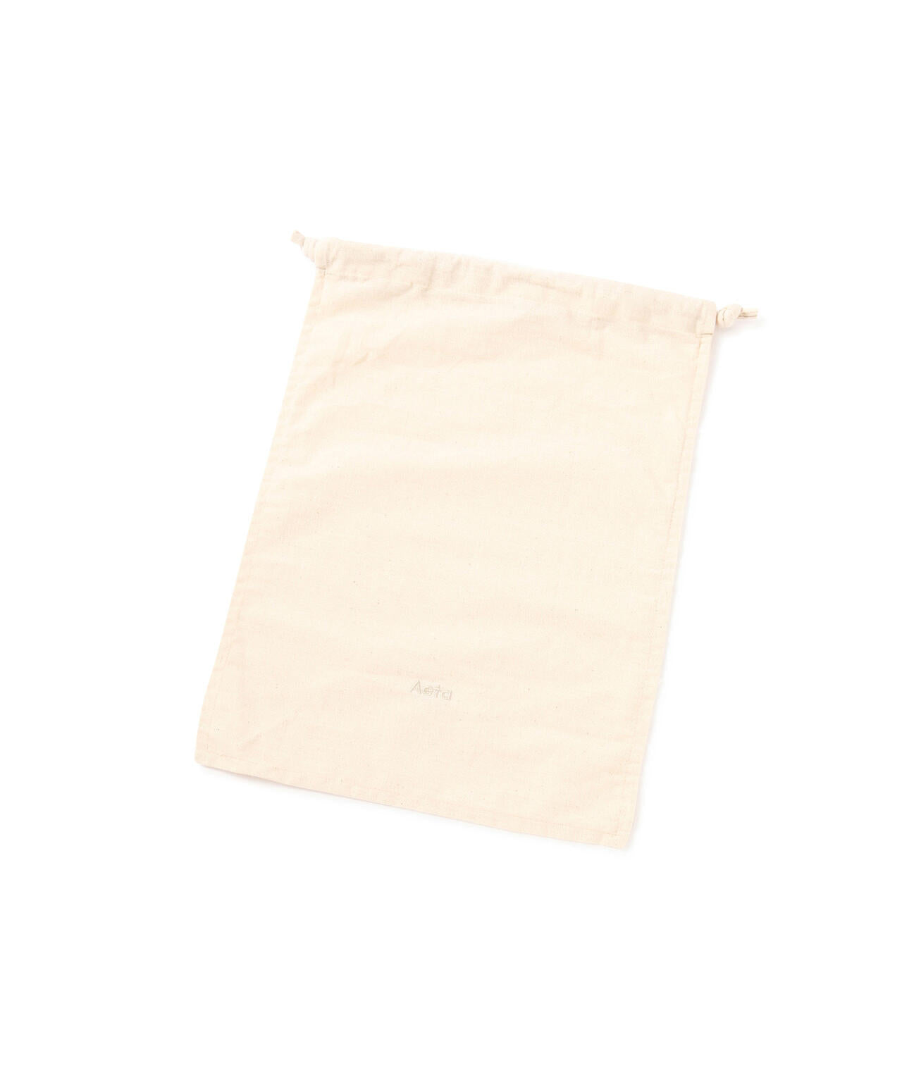 Aeta / Double Faced CYLINDER DRAWSTRING POUCH