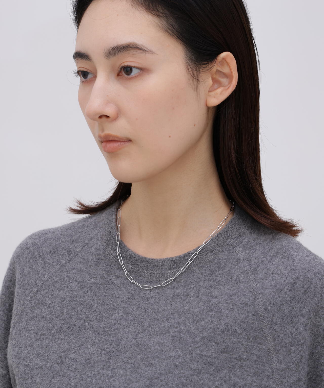 MARIHA / Silent Rain ネックレス クリップチェーン M SV(RDC) 45cm