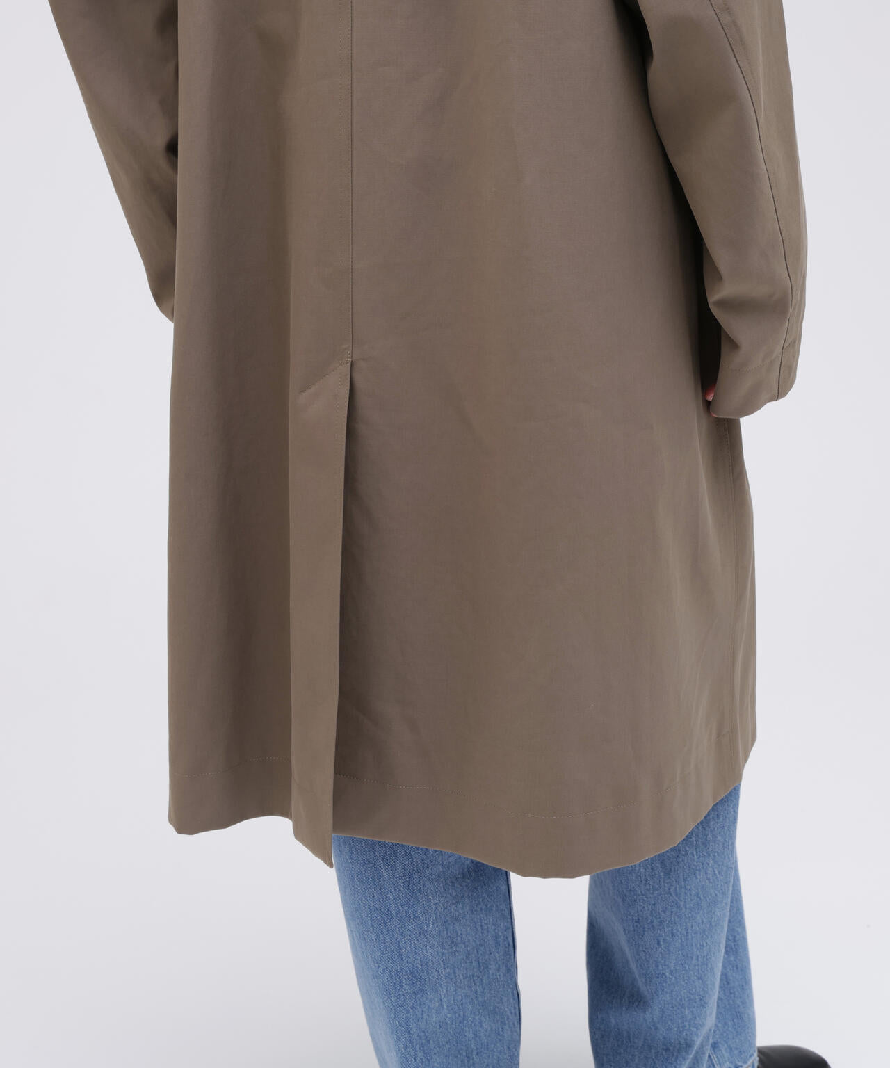 STUDIO NICHOLSON / VINTAGE TWILL WR DETACHABLE CAPE PARKA