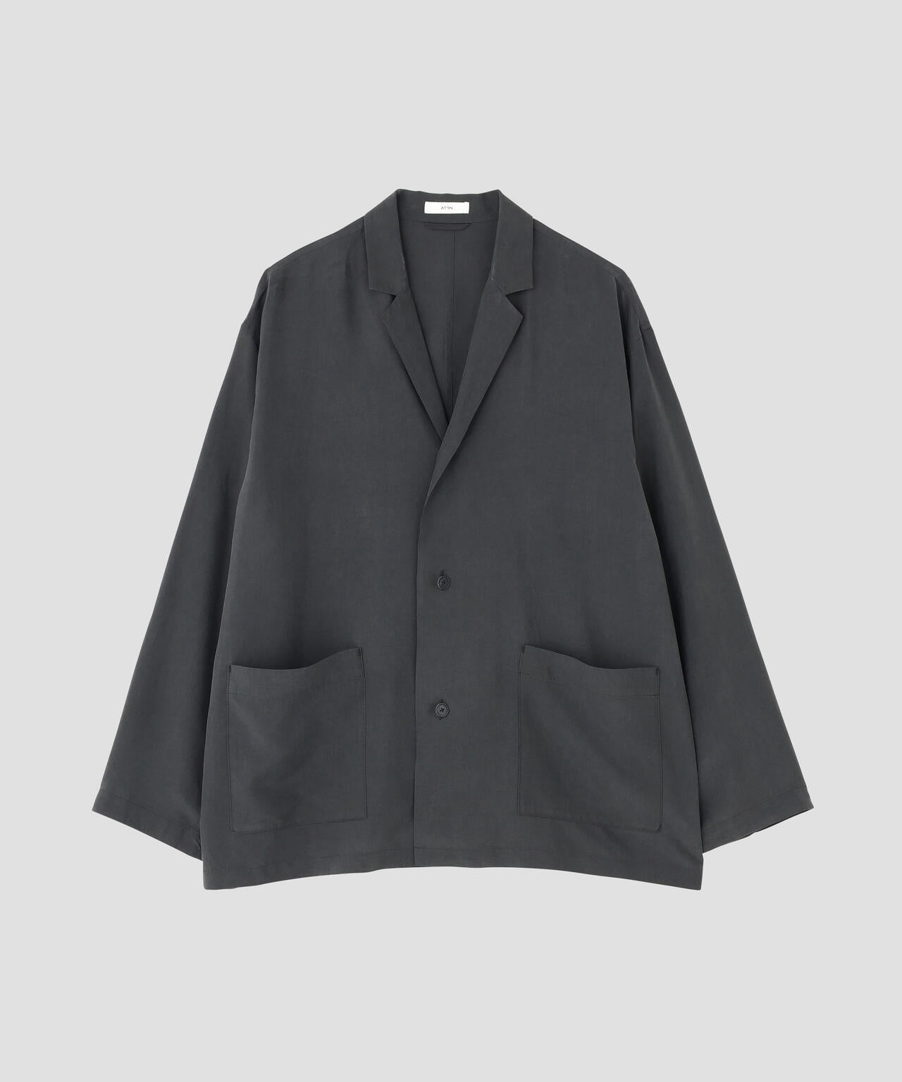 ATON / SILK SUEDE SHIRTS JACKET