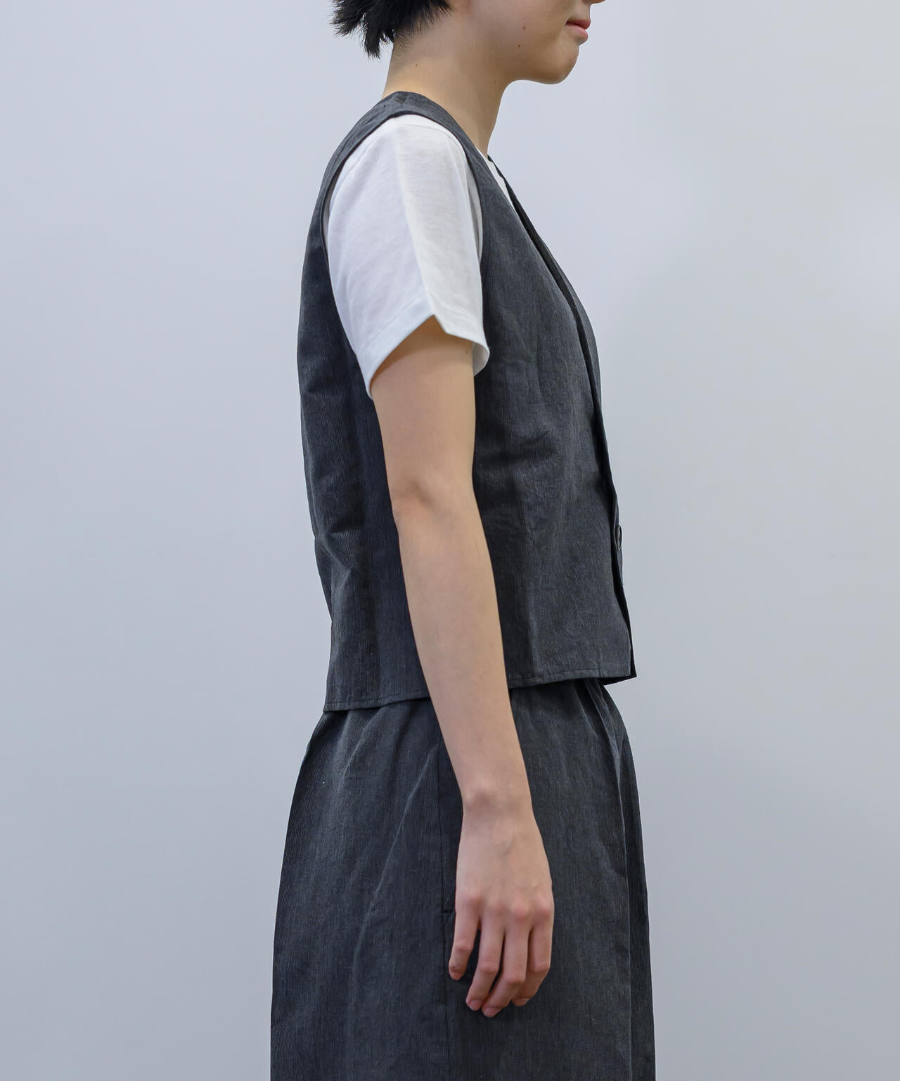 Cristaseya / BUTTON DOWN VEST