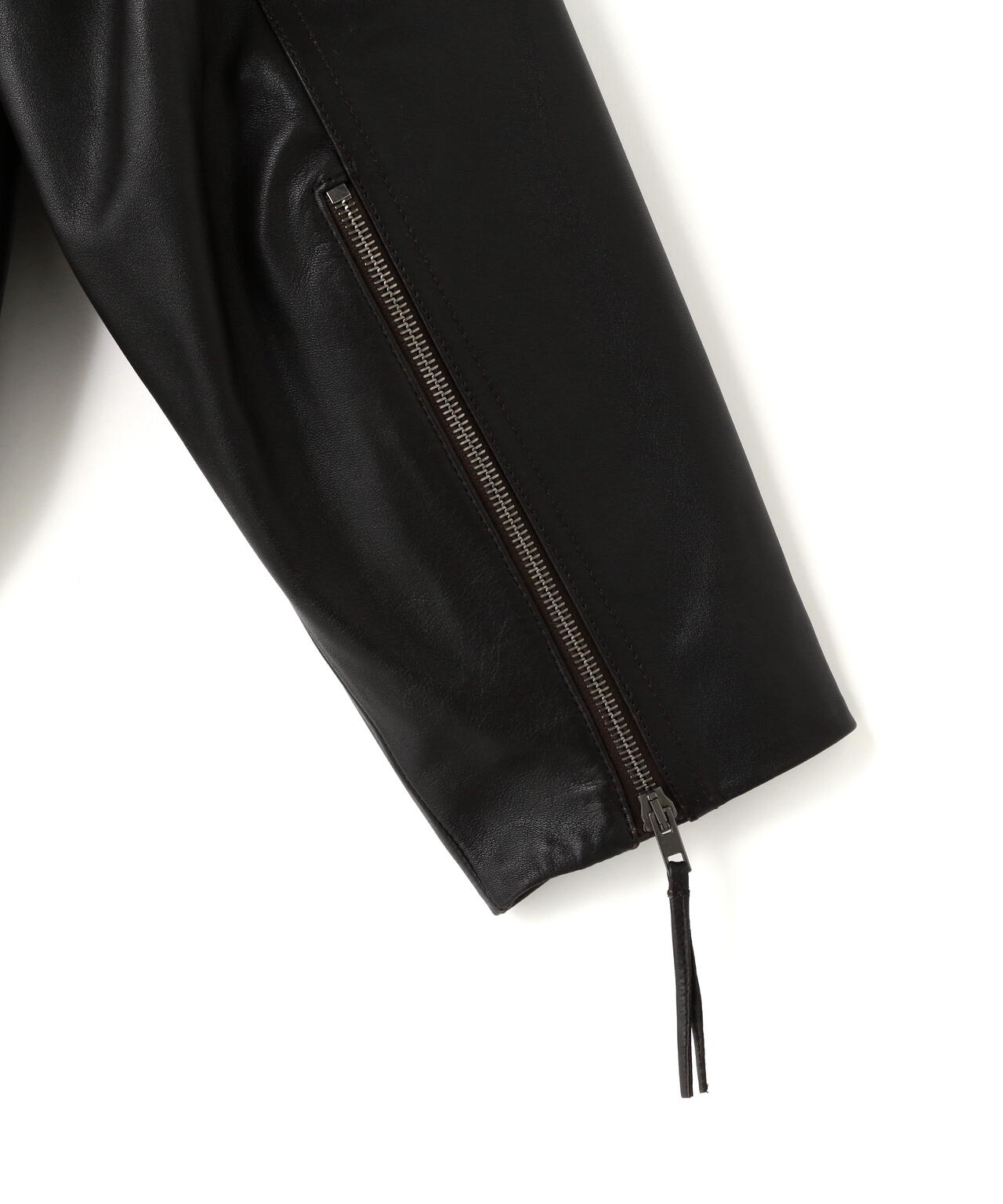 LEMAIRE / LEATHER BLOUSON WITH POCKETS