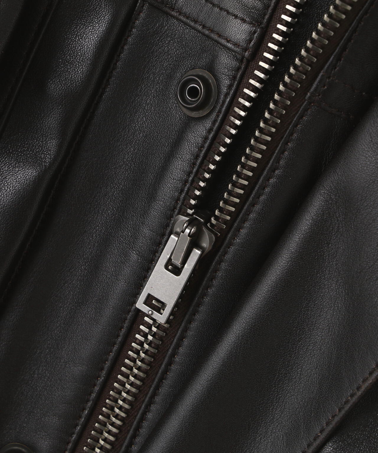 LEMAIRE / LEATHER BLOUSON WITH POCKETS