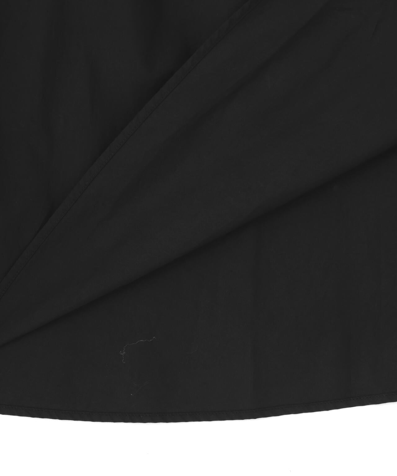 ATON / NATURAL DYED COTTON LAWN GATHERED SKIRT