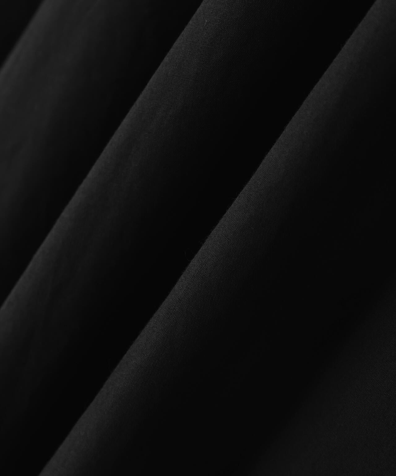 ATON / NATURAL DYED COTTON LAWN GATHERED SKIRT