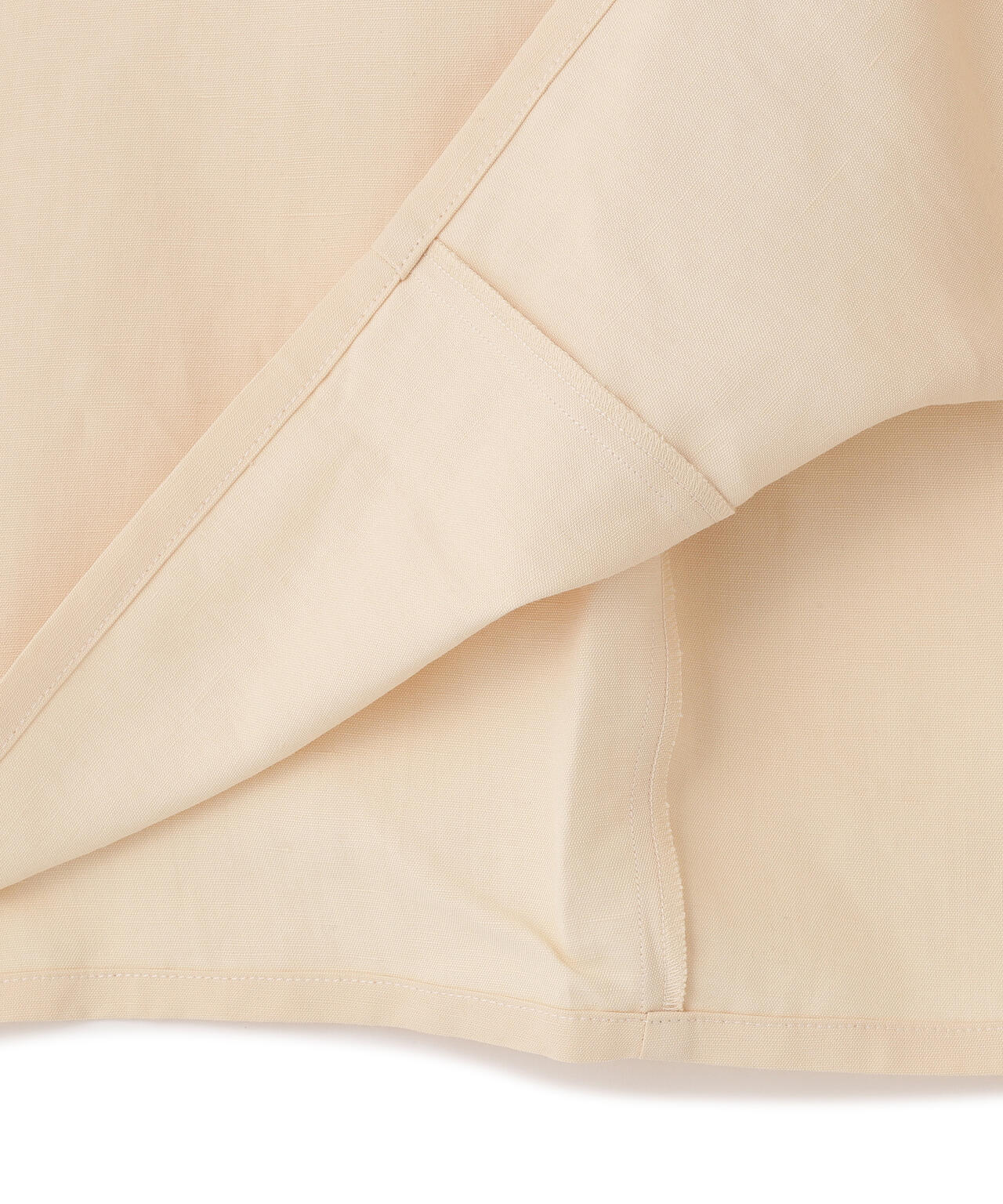 STUDIO NICHOLSON / POWDER VISCOSE LINEN BELT WRAP SKIRT