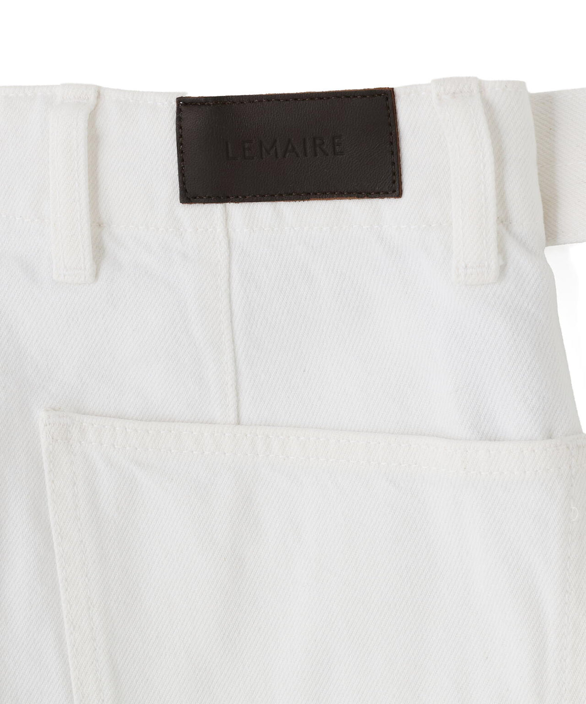 LEMAIRE / TWISTED BELTED PANTS