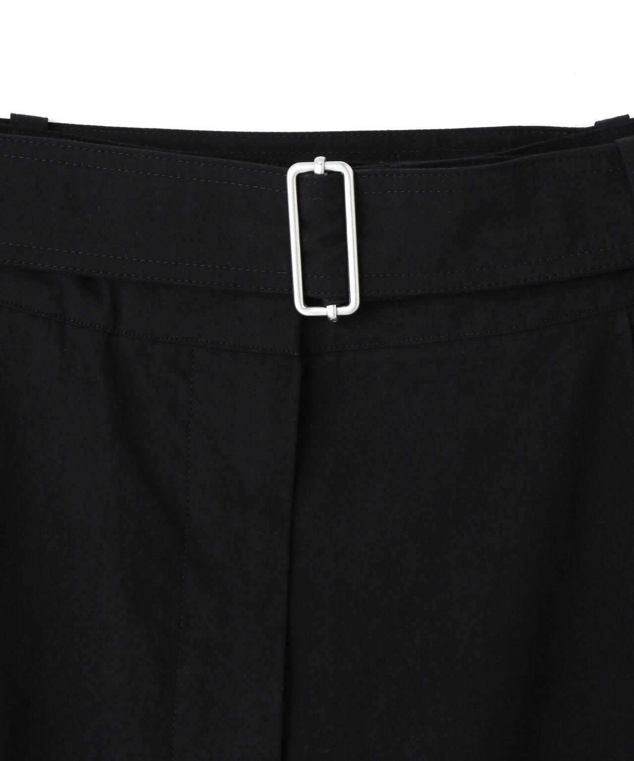 STUDIO NICHOLSON / TYPEWRITER COTTON BELTED PLEATED SHORT