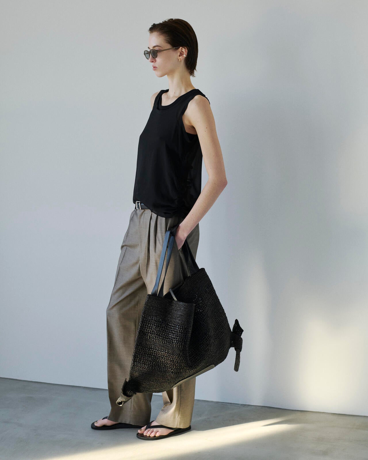 SAYAKA DAVIS / SHEER SILK TANK