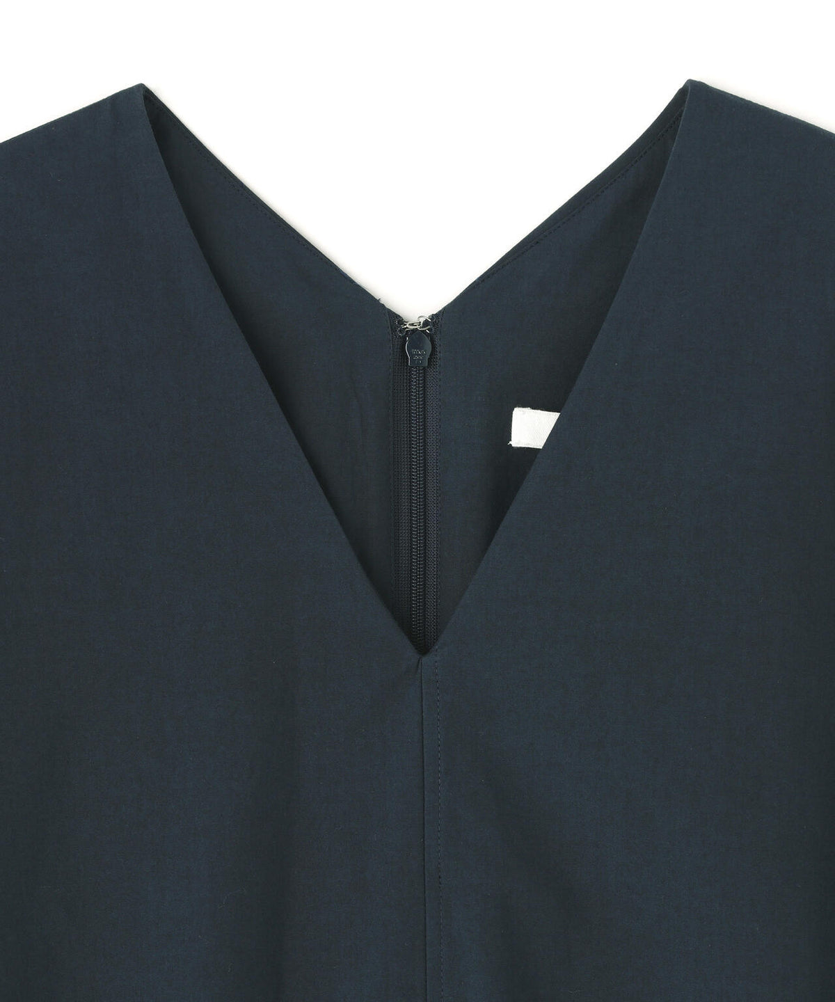 ATON / COTTON BROAD FRENCH SLEEVE DRESS