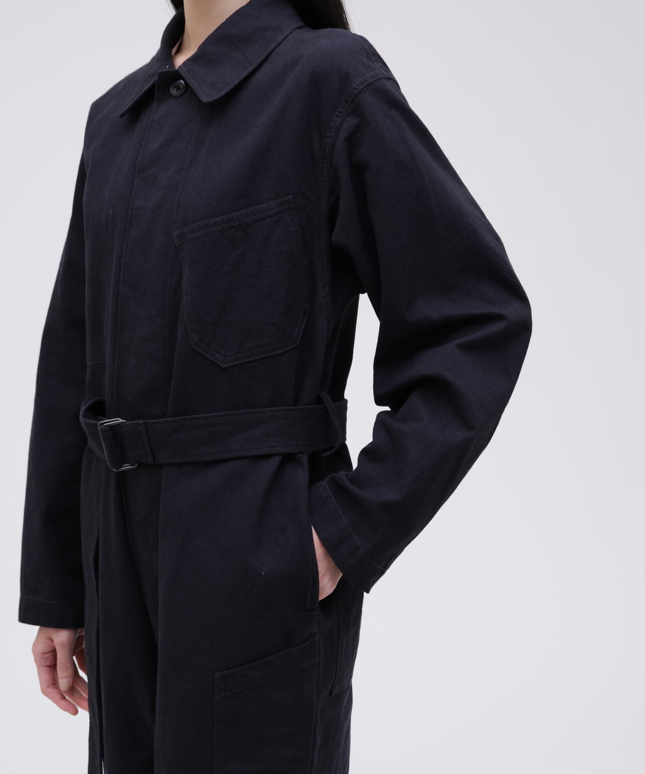 blurhms / HARD TWIST GABARDINE JUMP SUIT