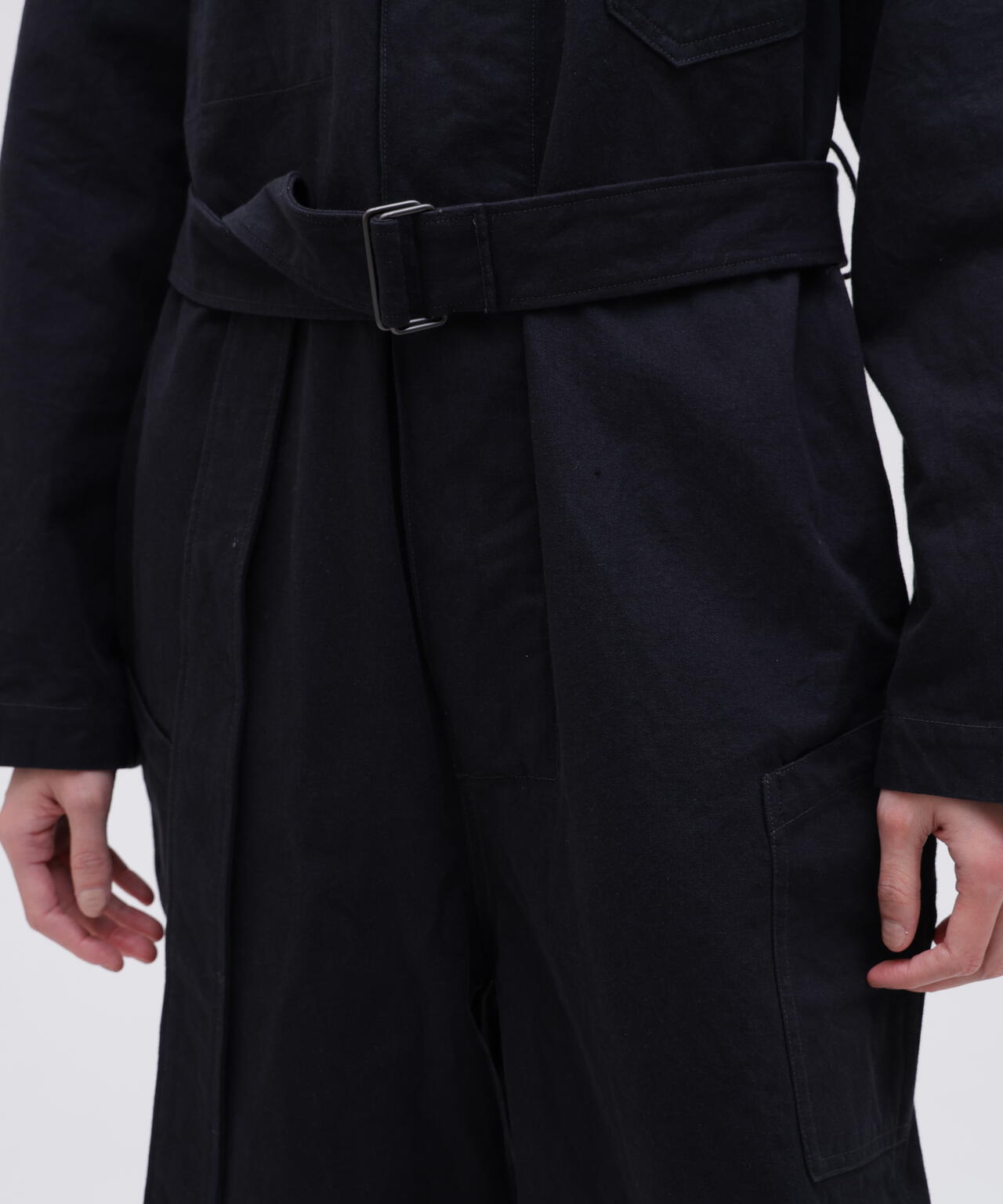 blurhms / HARD TWIST GABARDINE JUMP SUIT