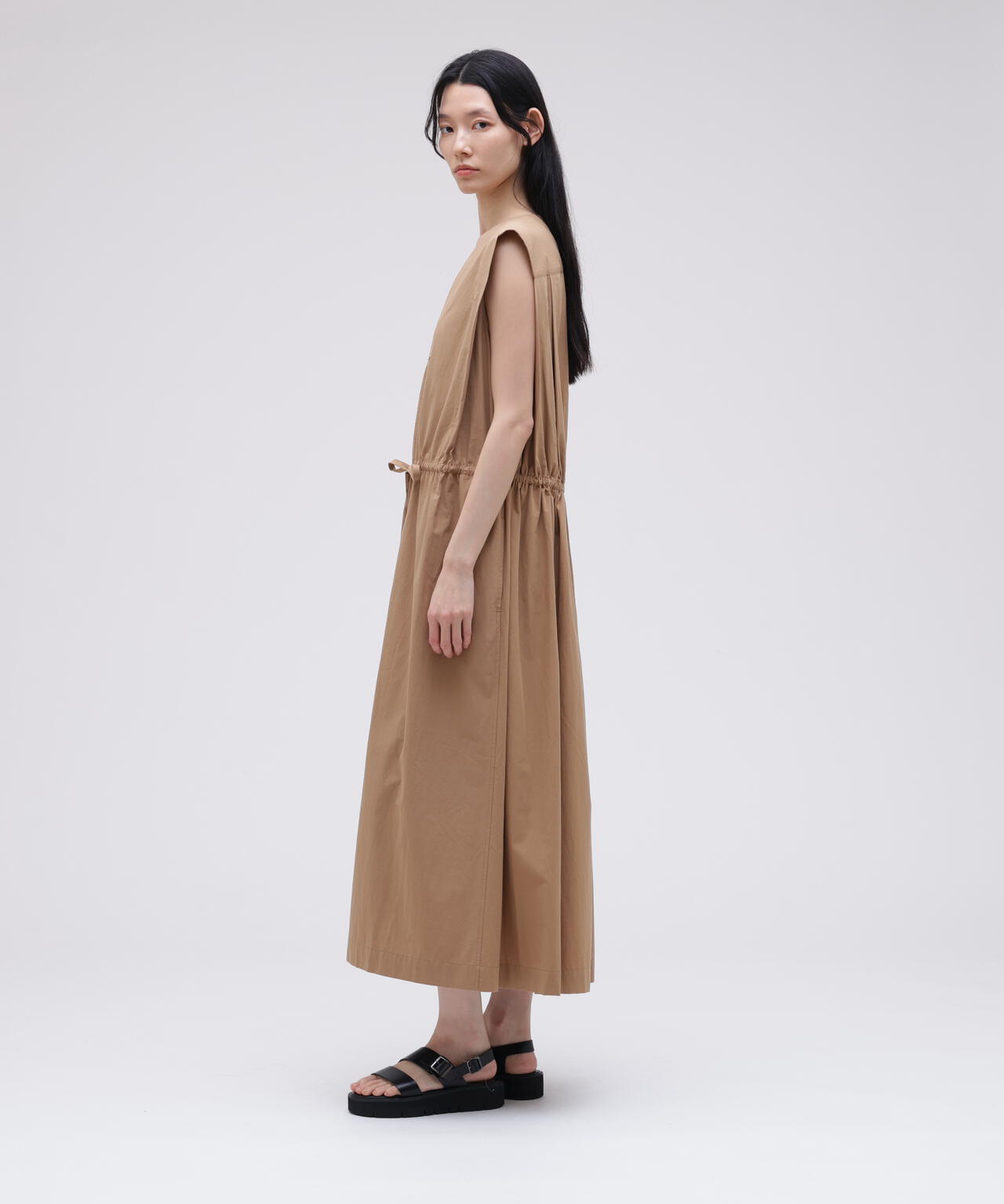 SAYAKA DAVIS / DRAWSTRING WAIST DRESS