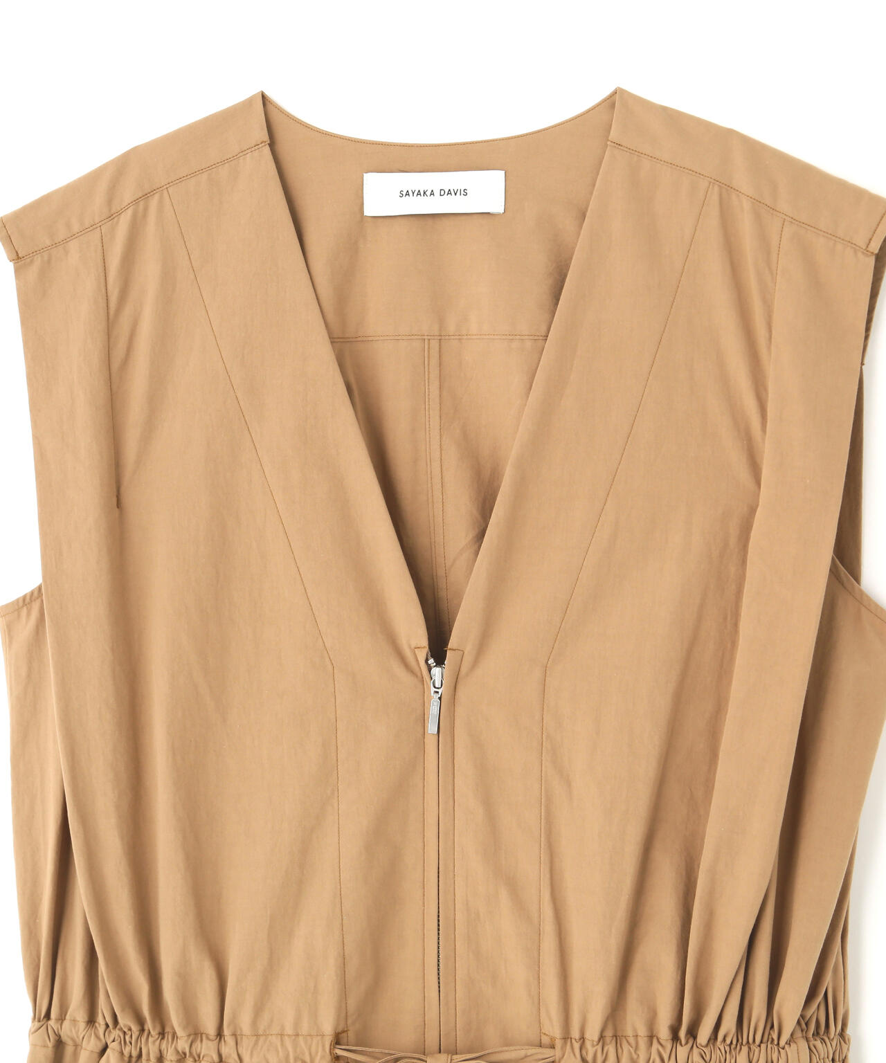 SAYAKA DAVIS / DRAWSTRING WAIST DRESS