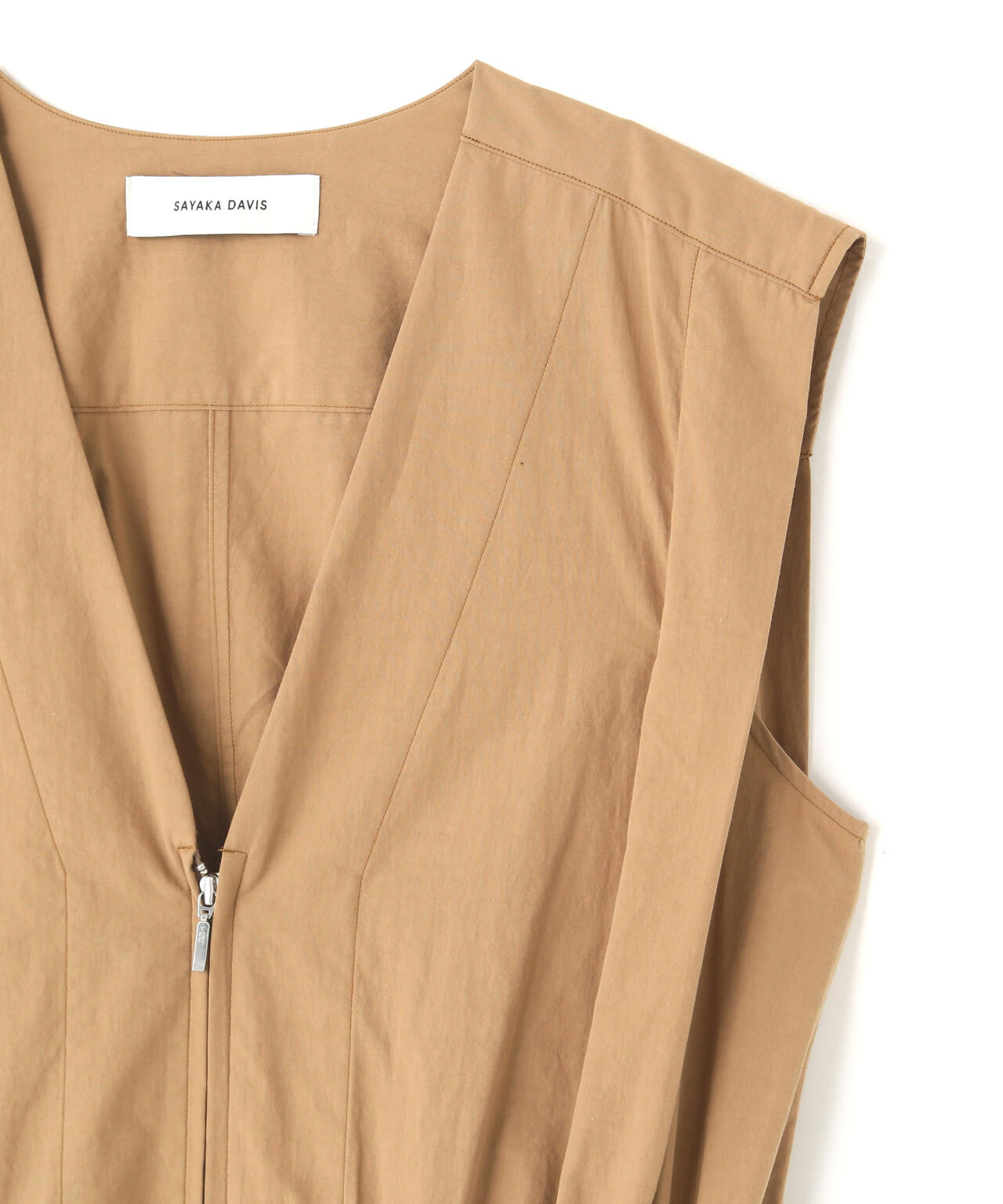 SAYAKA DAVIS / DRAWSTRING WAIST DRESS