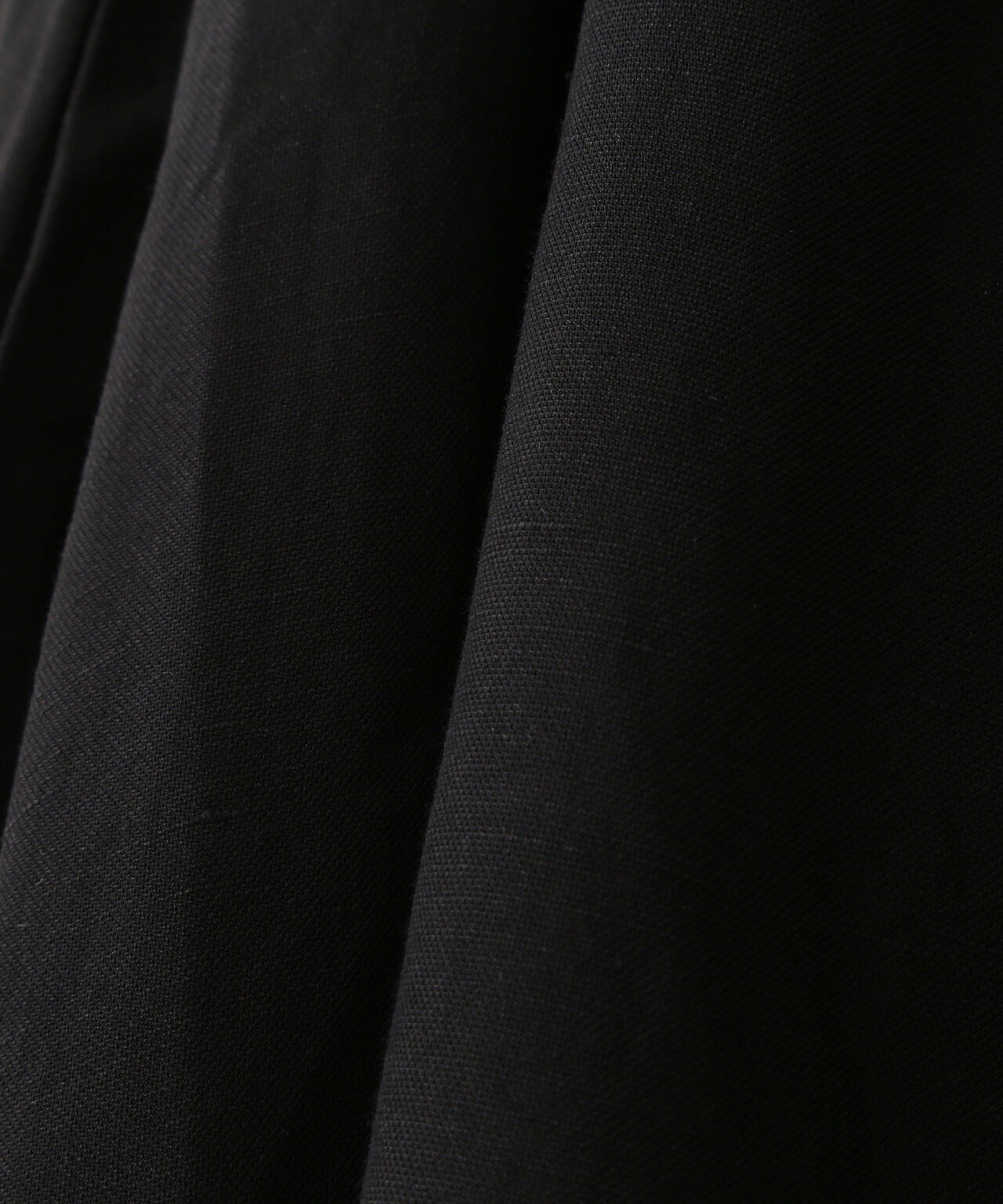 STUDIO NICHOLSON / VINTAGE SOFT LINEN WIDE STRAP VOLUME DRESS