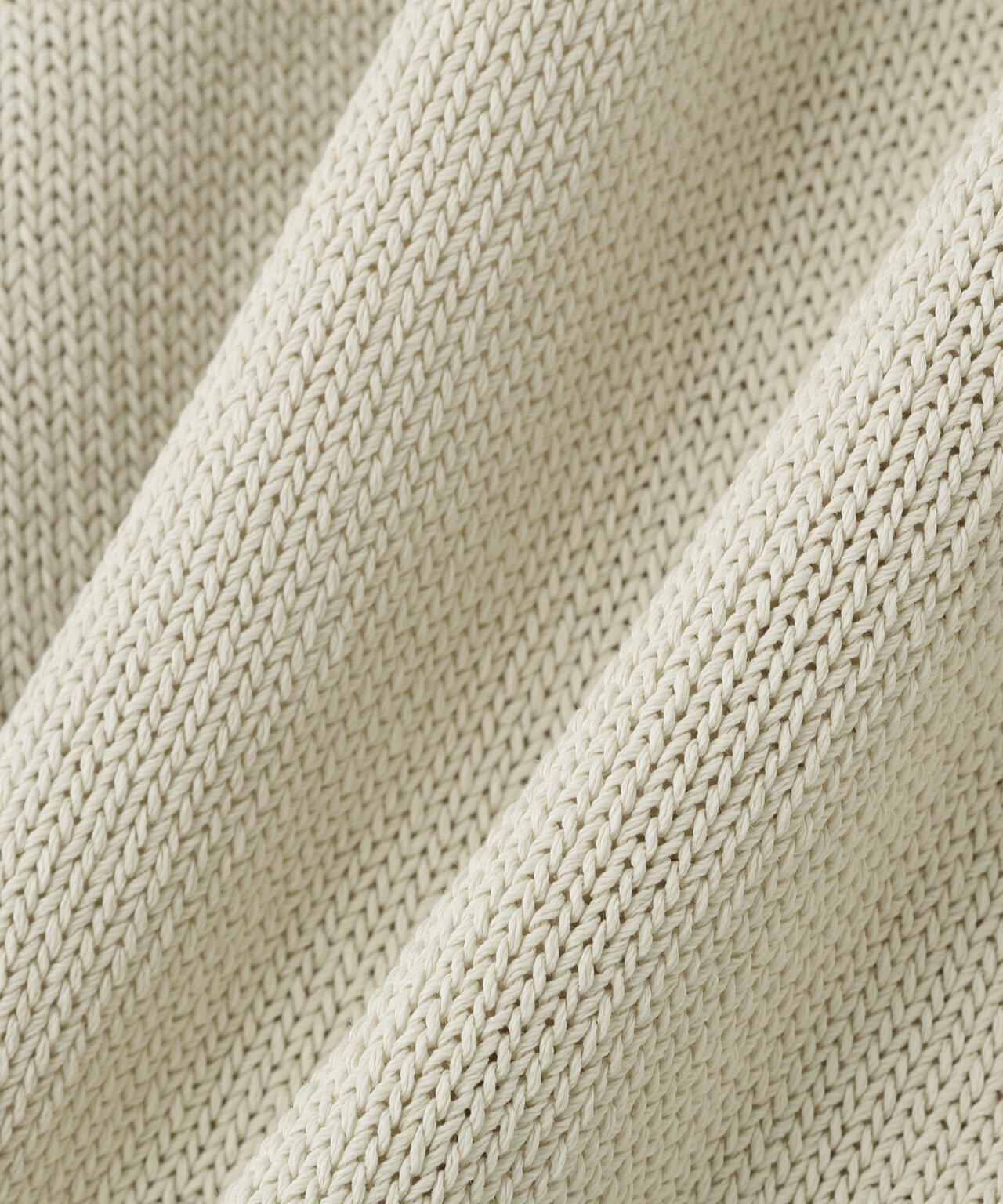 STUDIO NICHOLSON / PAPER YARN KNITTED POLO TOP