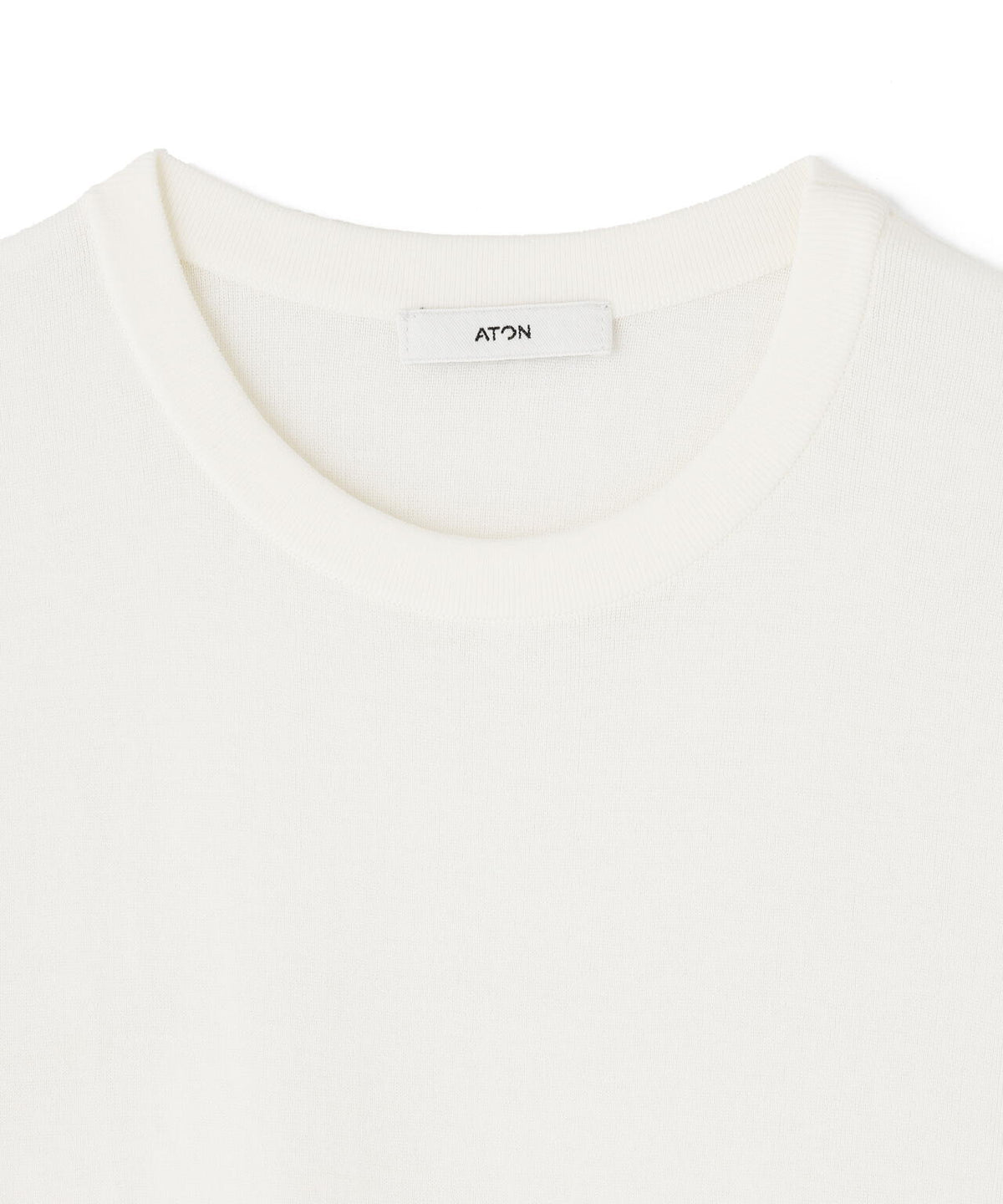 ATON / FRESCA CIRCULAR RIB PERFECT FIT PULLOVER