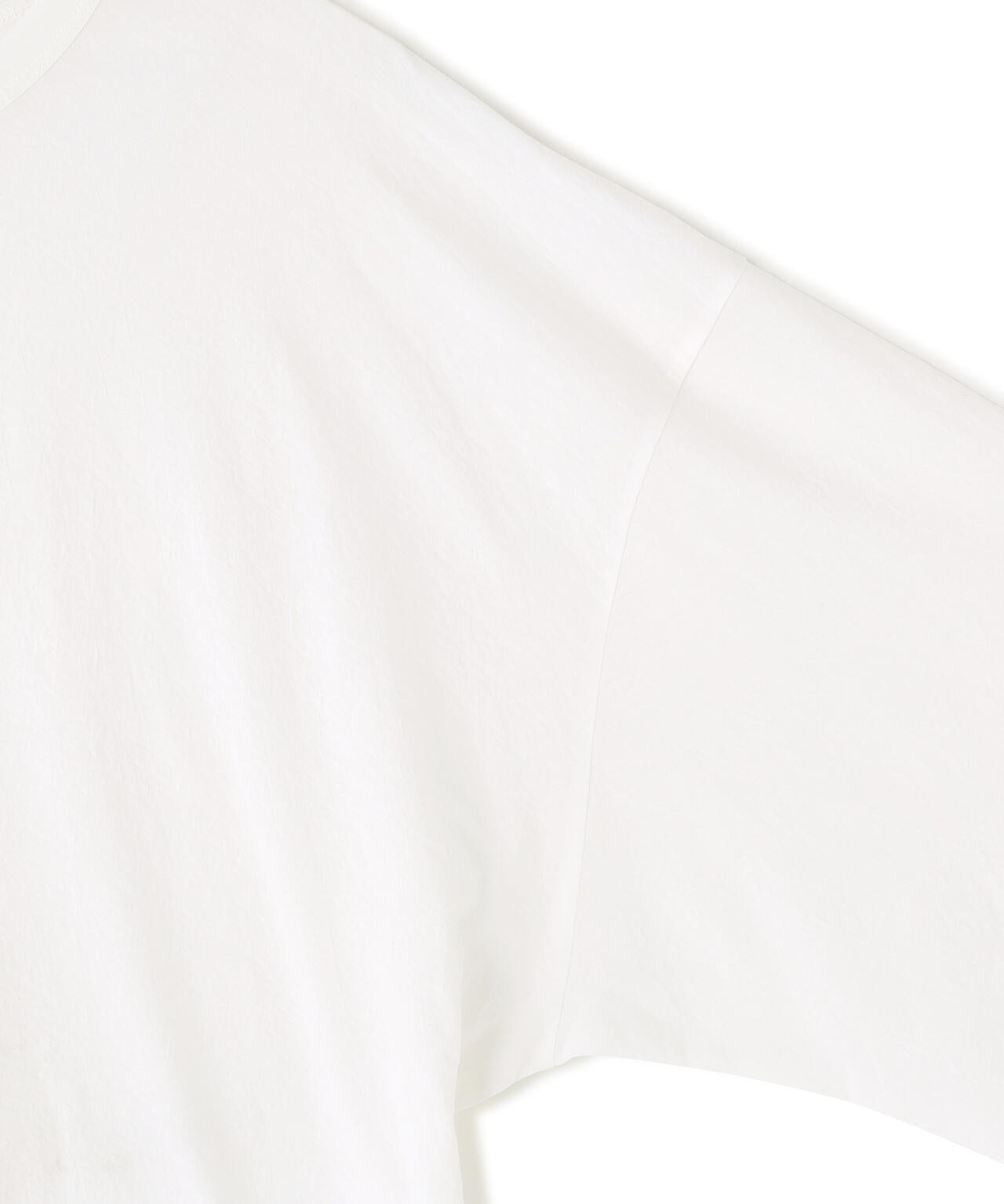 ATON / SHRINK FRESCA JERSEY WIDE SLEEVE T-SHIRT