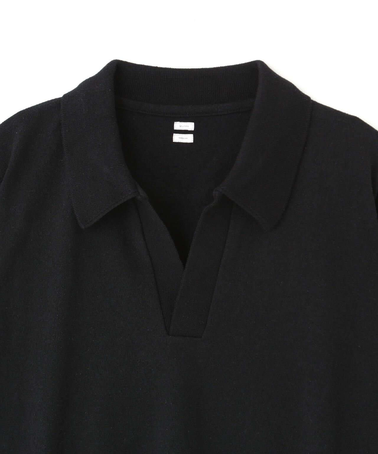 blurhms / COTTON SILK NEP SKIPPER CROPPED SLEEVE