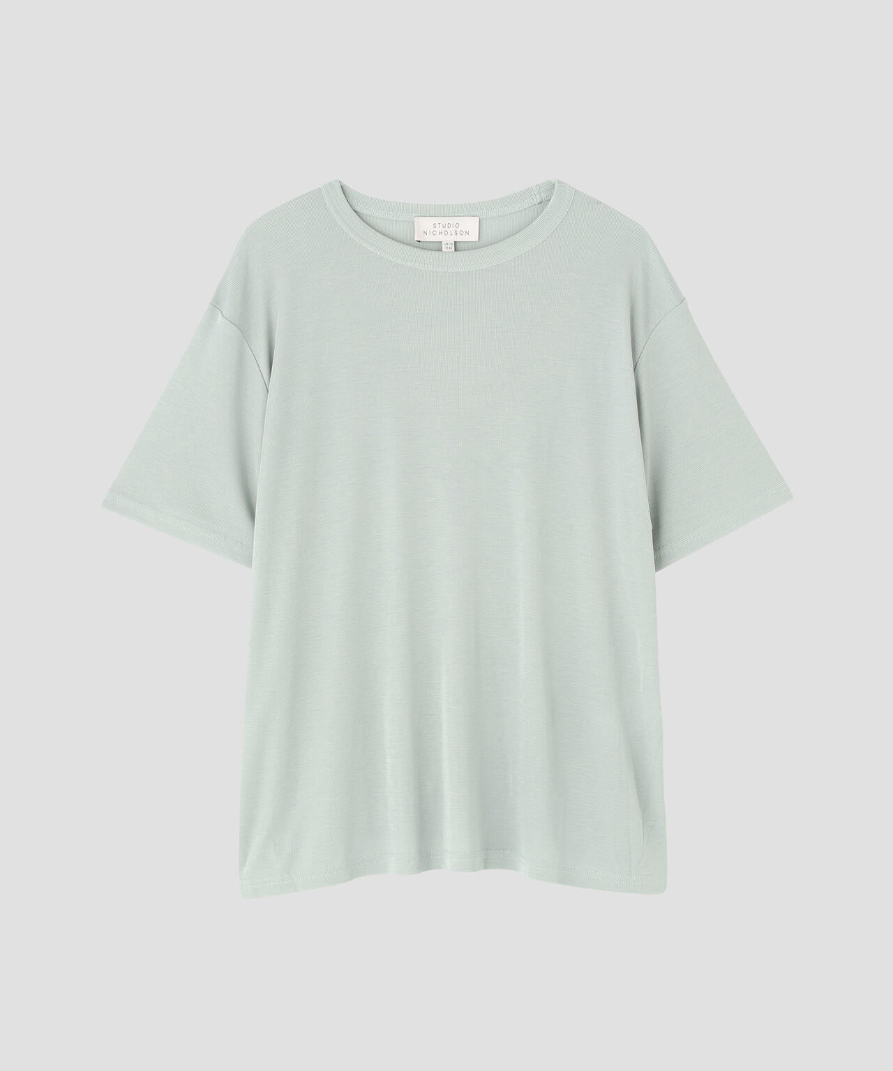 STUDIO NICHOLSON / RIB LYOCELL JERSEY SHORT SLEEVE T-SHIRT