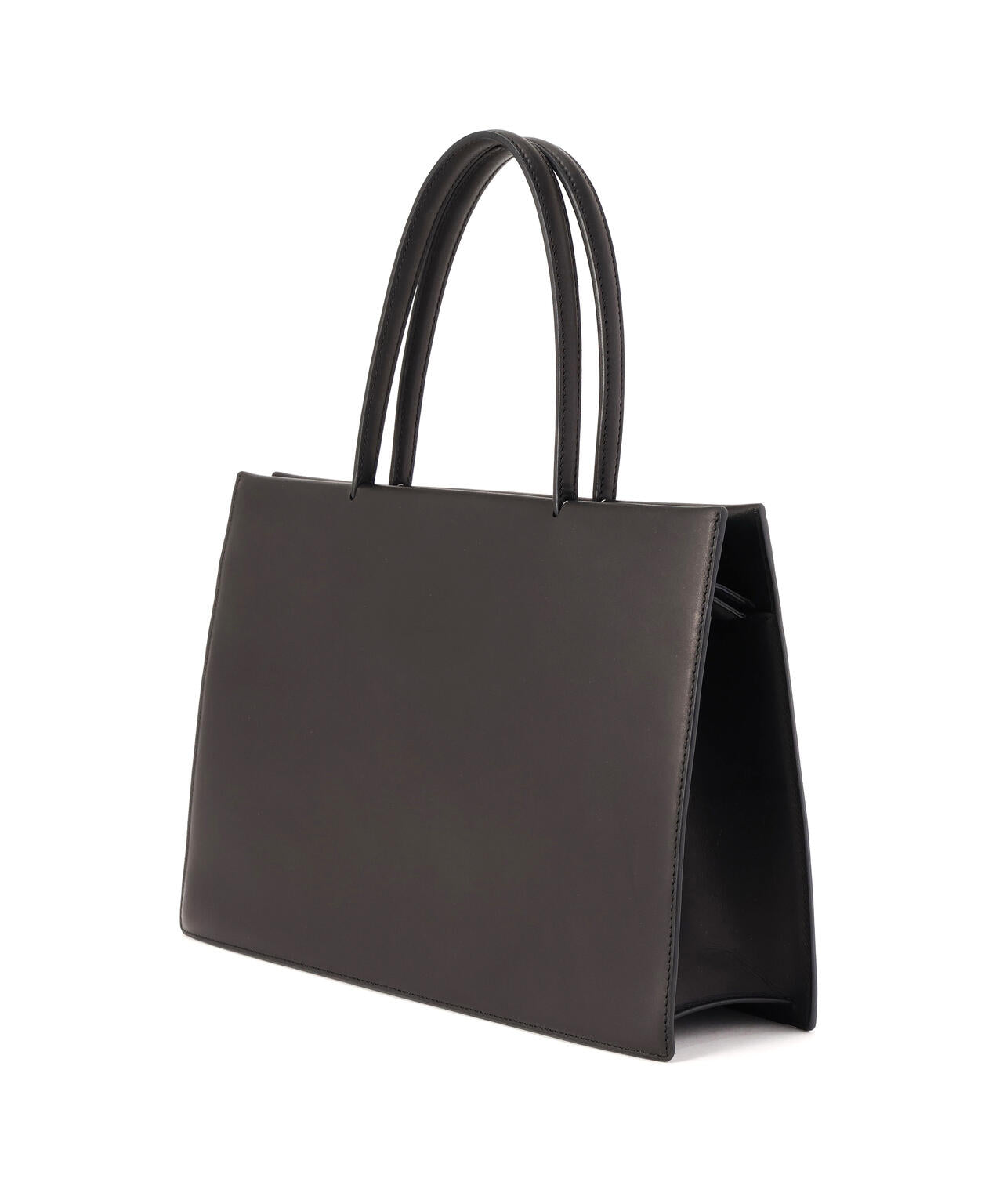 Aeta / SQUARE-SHAPED TOTE BAG SHORT HANDLE : M