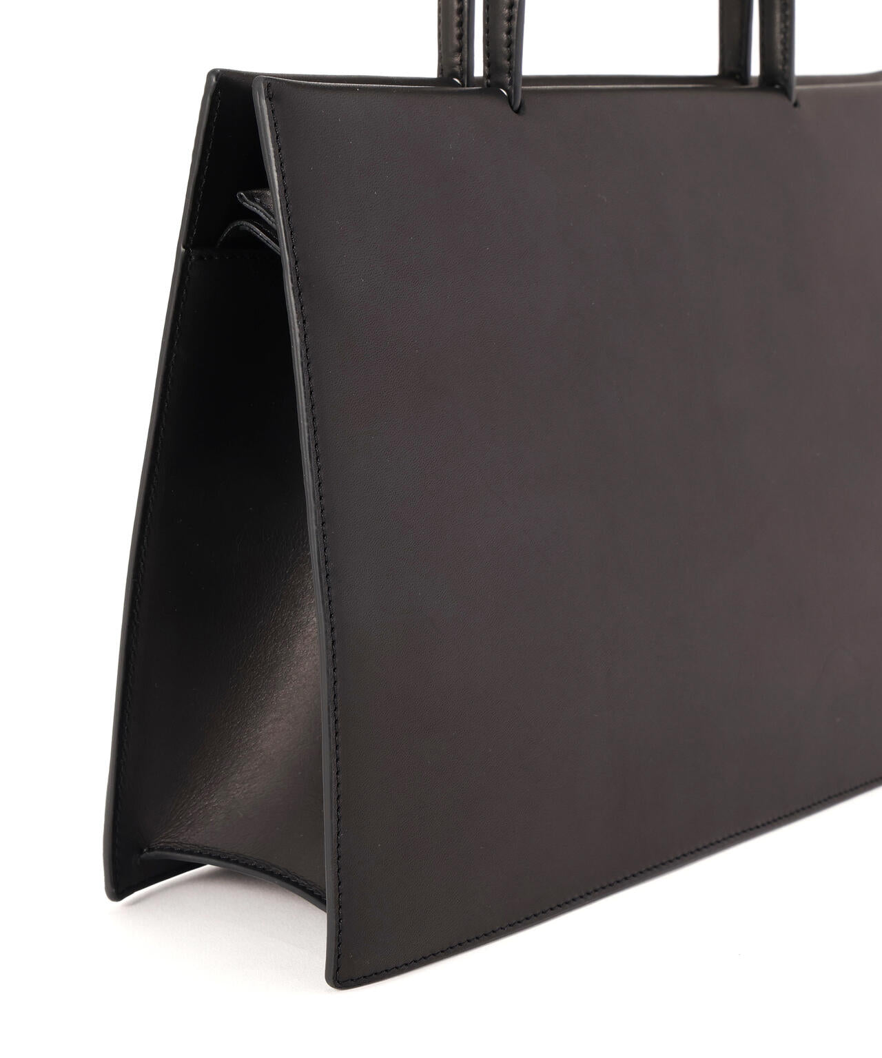 Aeta / SQUARE-SHAPED TOTE BAG SHORT HANDLE : M