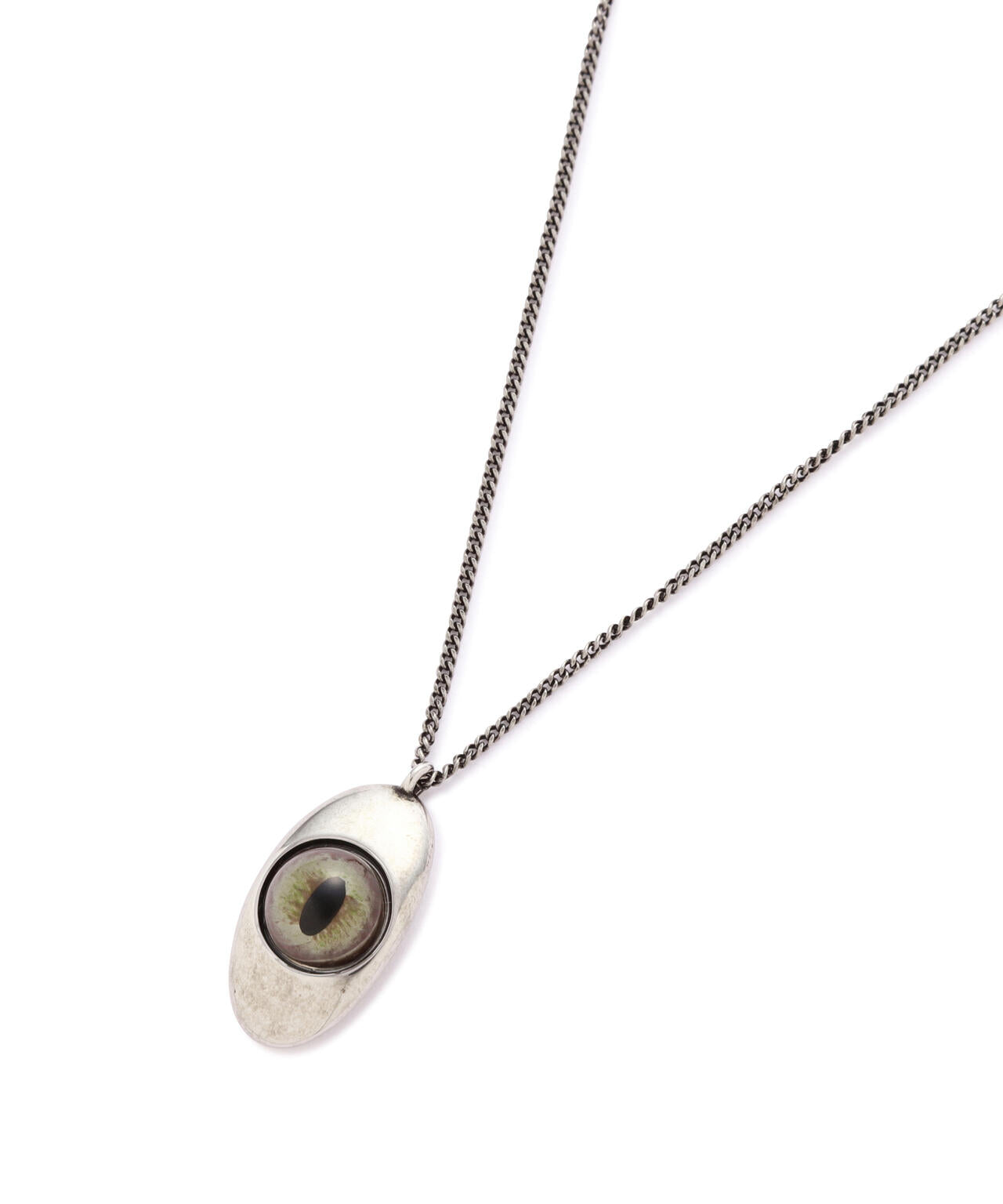 LEMAIRE / CAT EYE PENDANT NECKLACE