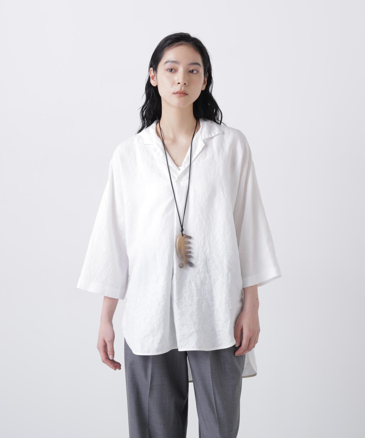 LEMAIRE / BELUGA GUA SHA NECKLACE