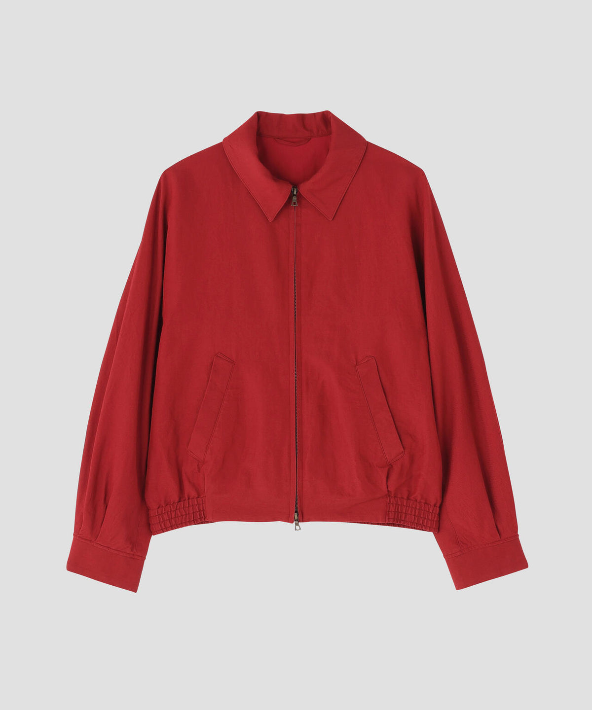 blurhms / WASHED WOOL SILK SPORTS JACKET WOMEN