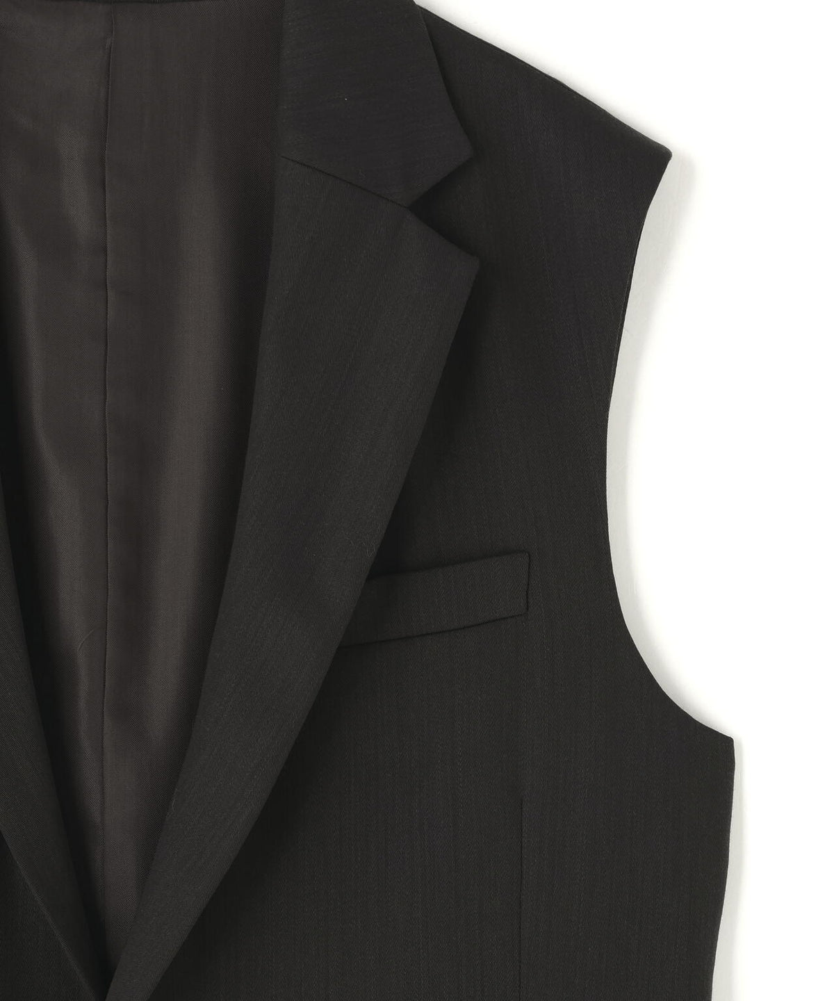 IRENISA / NOTCHED LAPEL JILET WOMEN