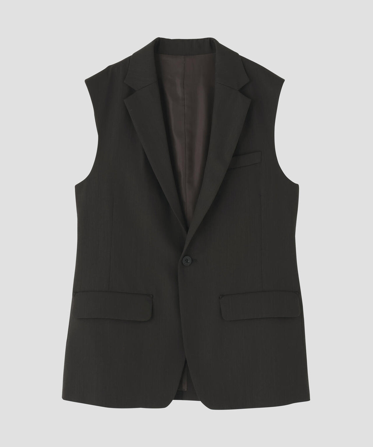 IRENISA / NOTCHED LAPEL JILET WOMEN