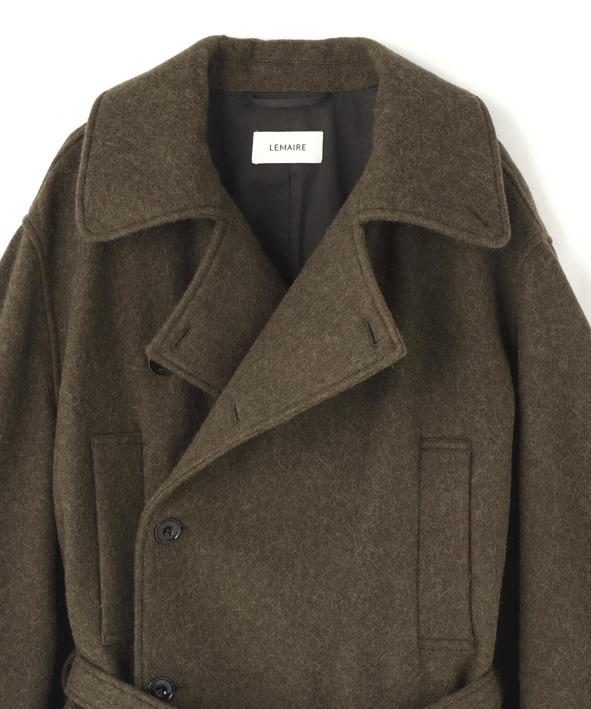 LEMAIRE / SHORT WRAP COAT WOMEN