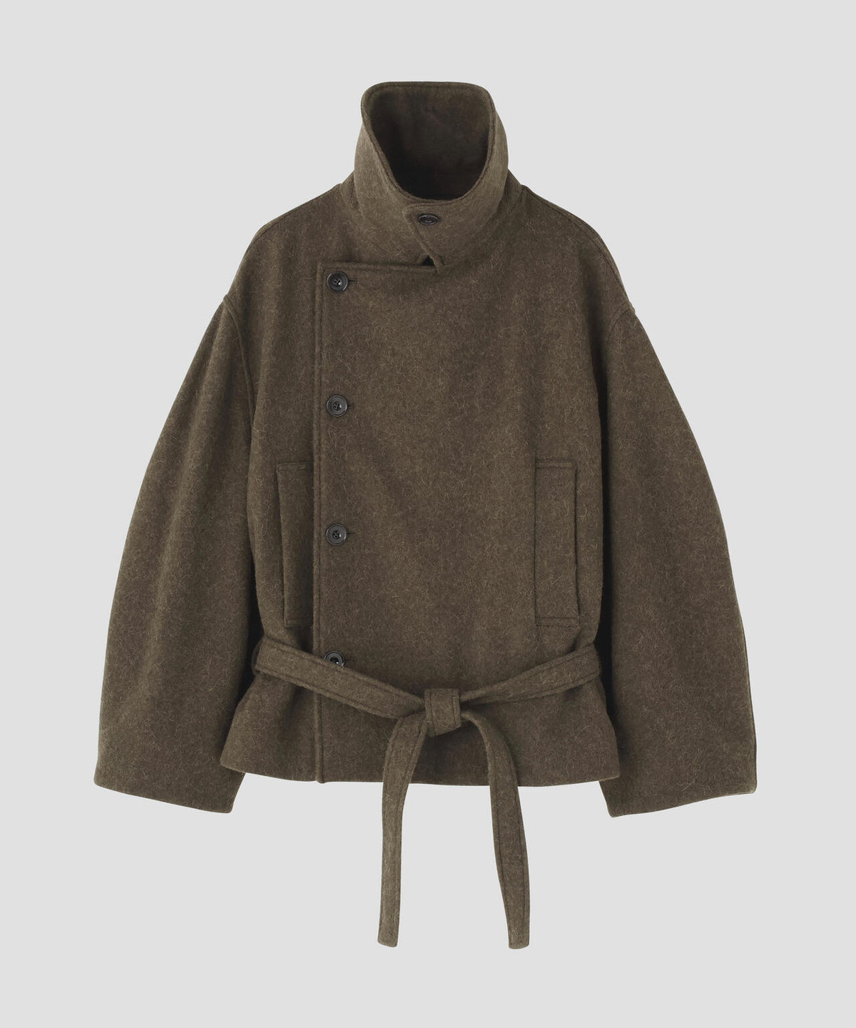 LEMAIRE / SHORT WRAP COAT WOMEN