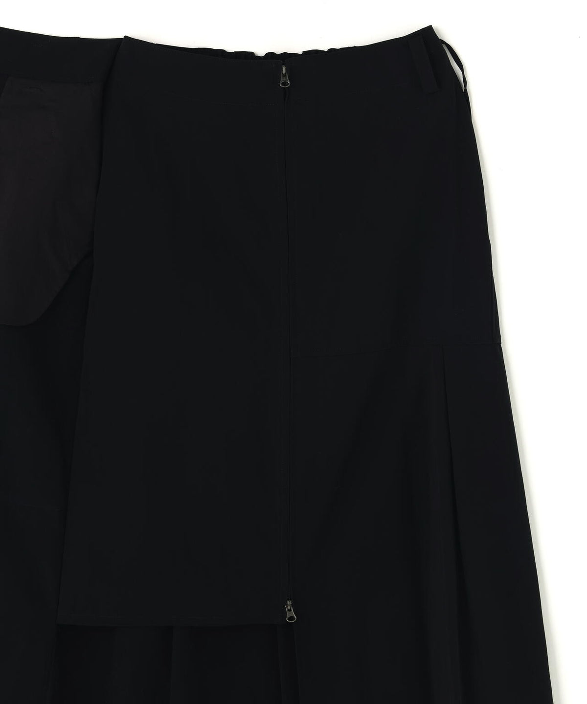 IRENISA / LAYERED WRAP-SKIRT
