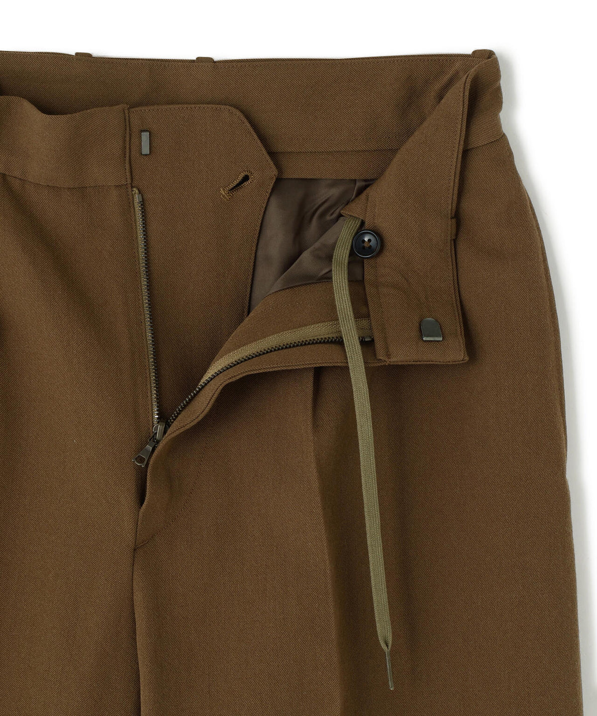 blurhms / WOOL GABARDINE TROUSERS WOMEN