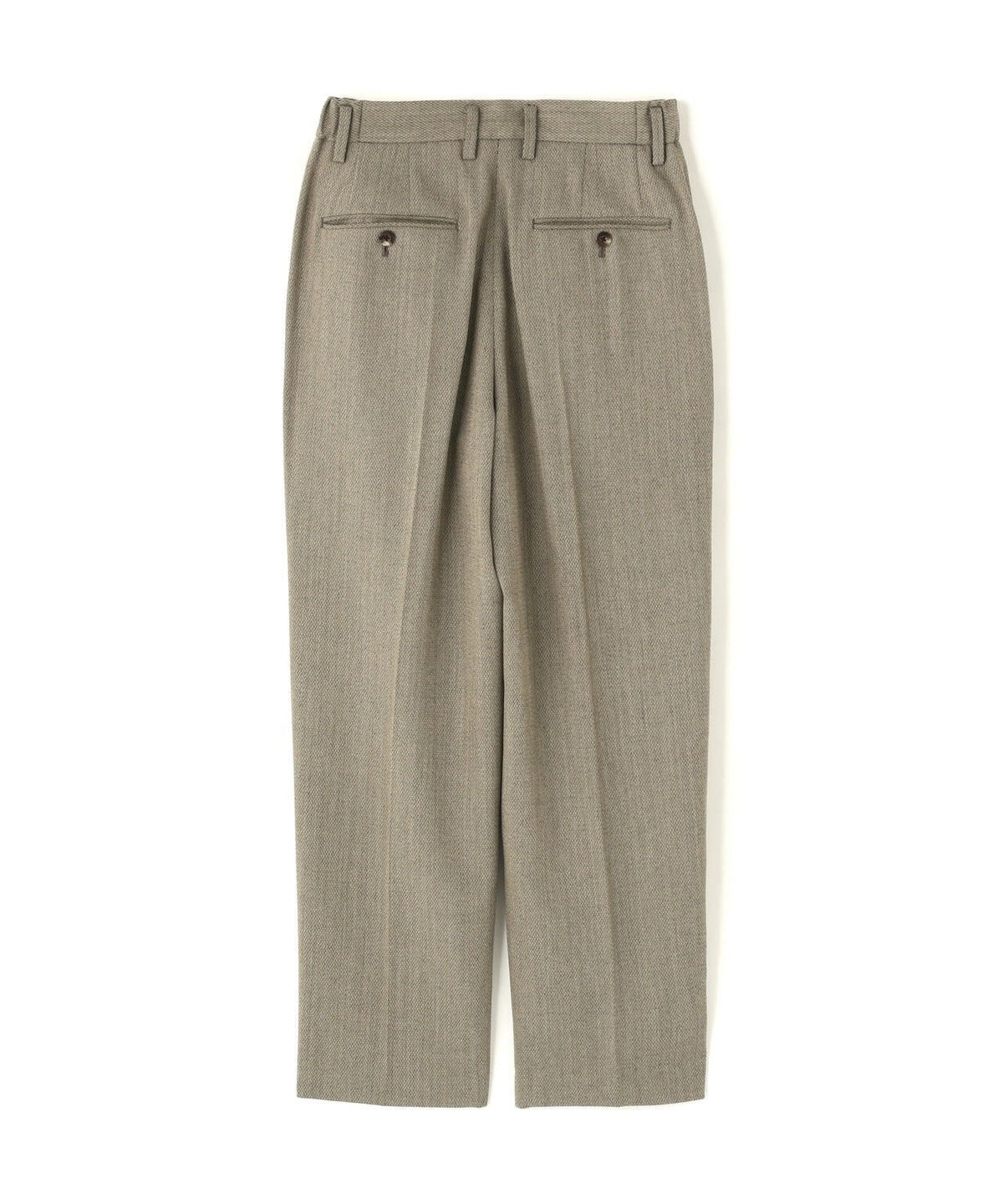 IRENISA / ONE-TUCK STRAIGHT TROUSERS