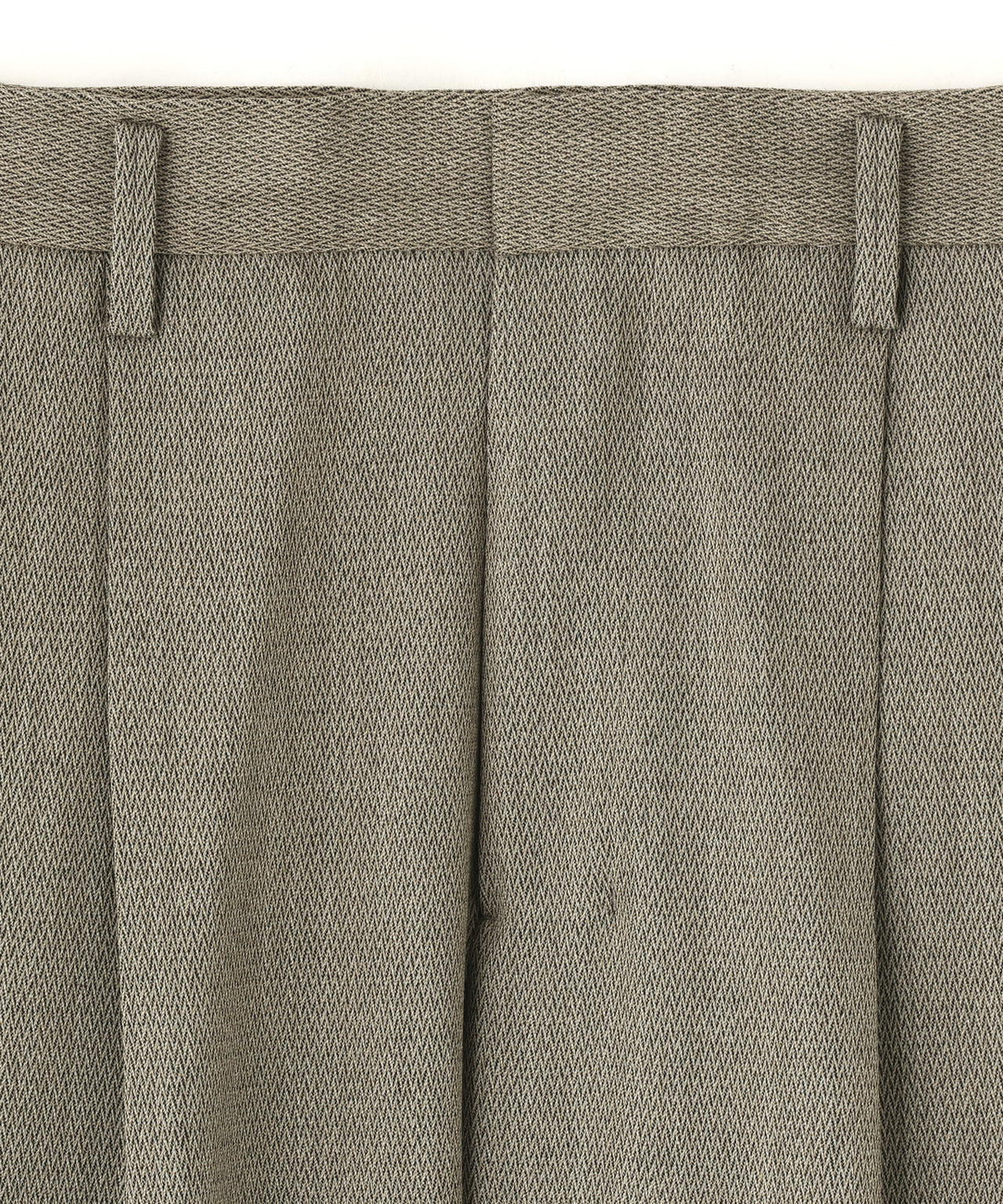 IRENISA / ONE-TUCK STRAIGHT TROUSERS