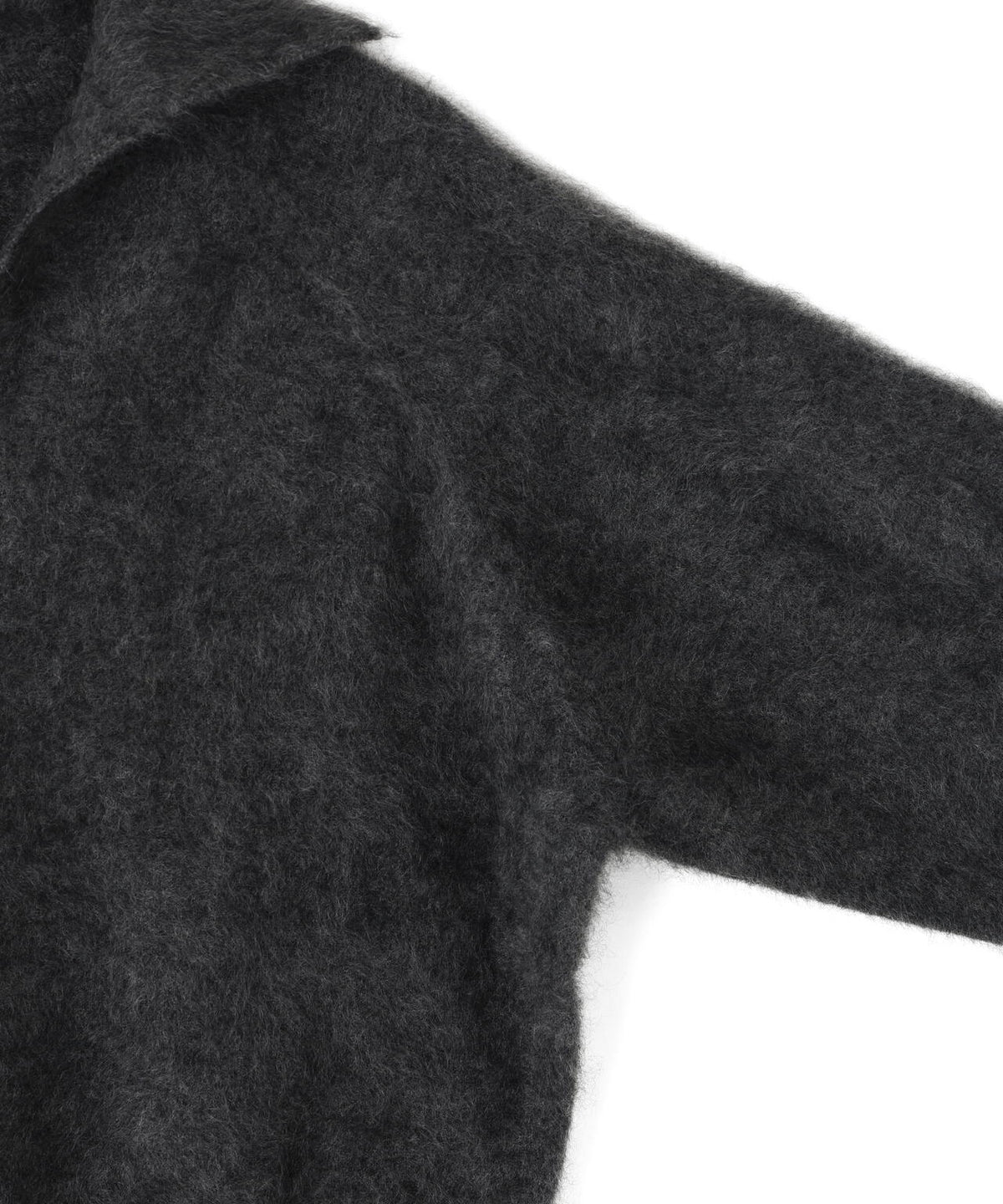 ATON / ROYAL CASHMERE FUR SKIPPER POLO