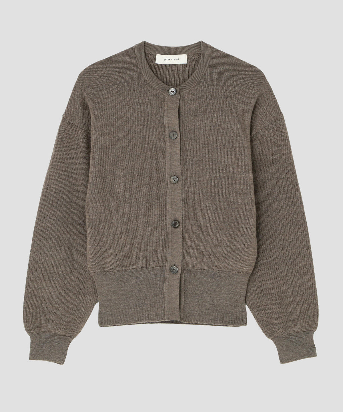 SAYAKA DAVIS / CREWNECK CARDIGAN WOMEN
